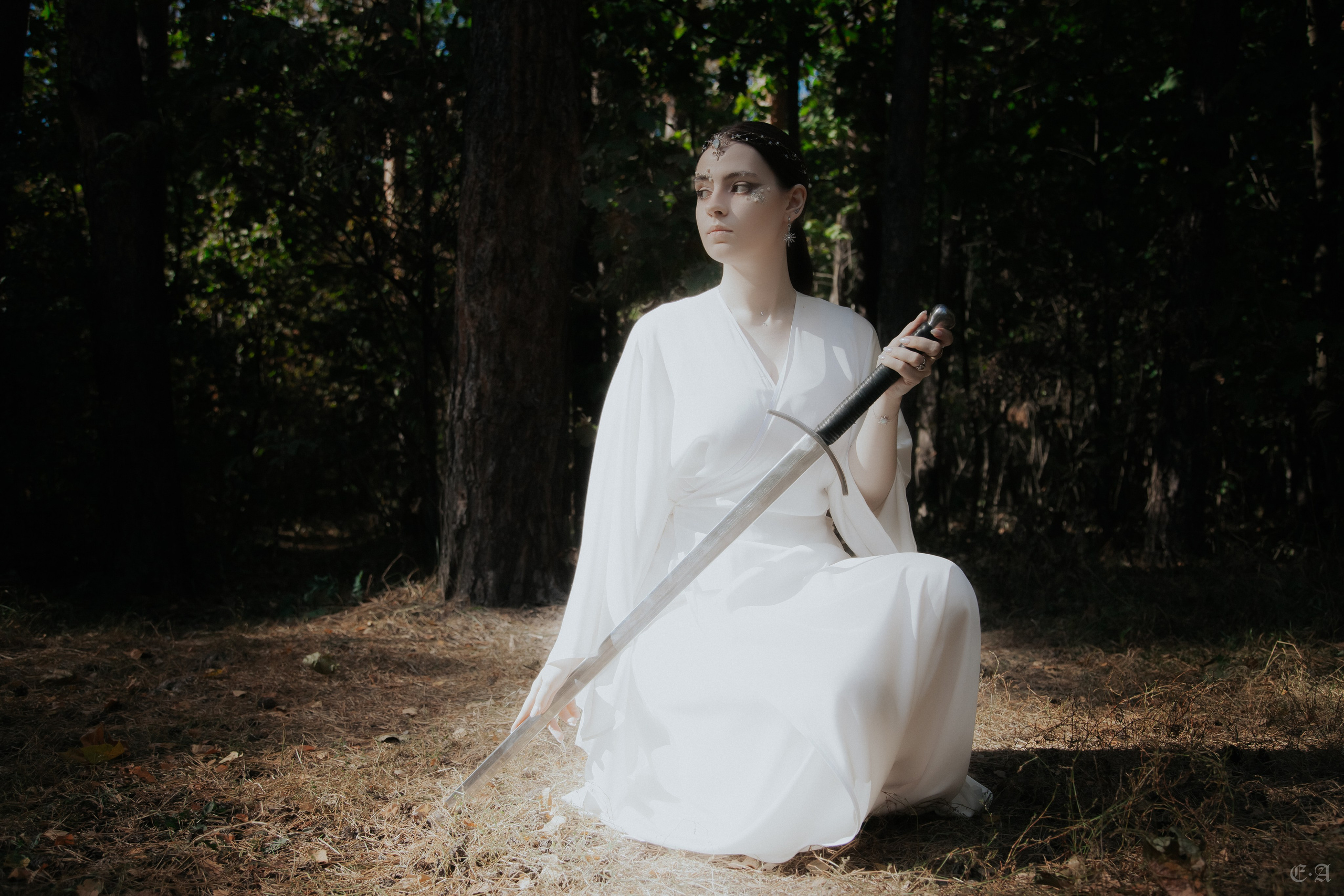 Скандинавская воительница. Фотограф Ellairen