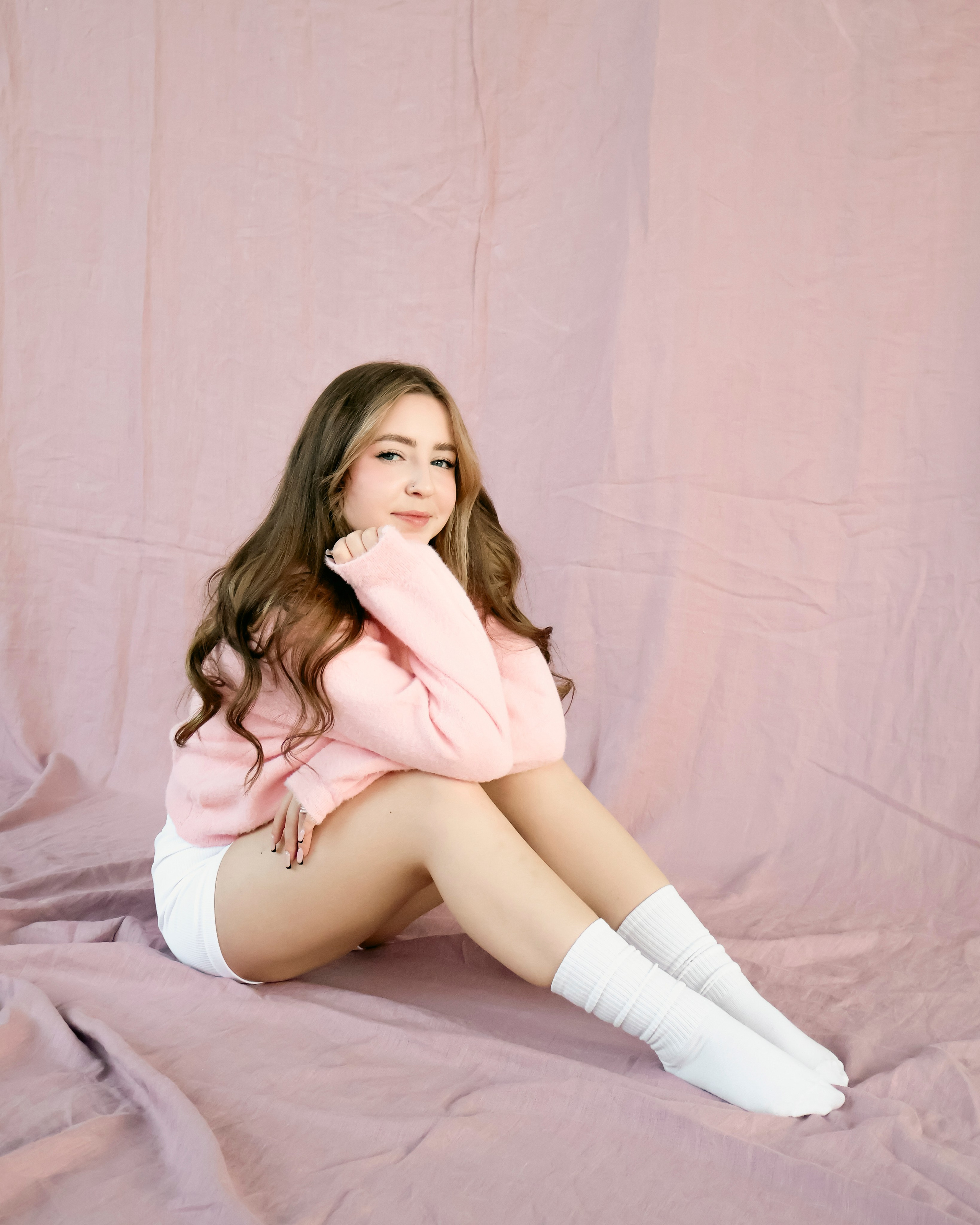 Мария (студийная в розовом). Varygraphy