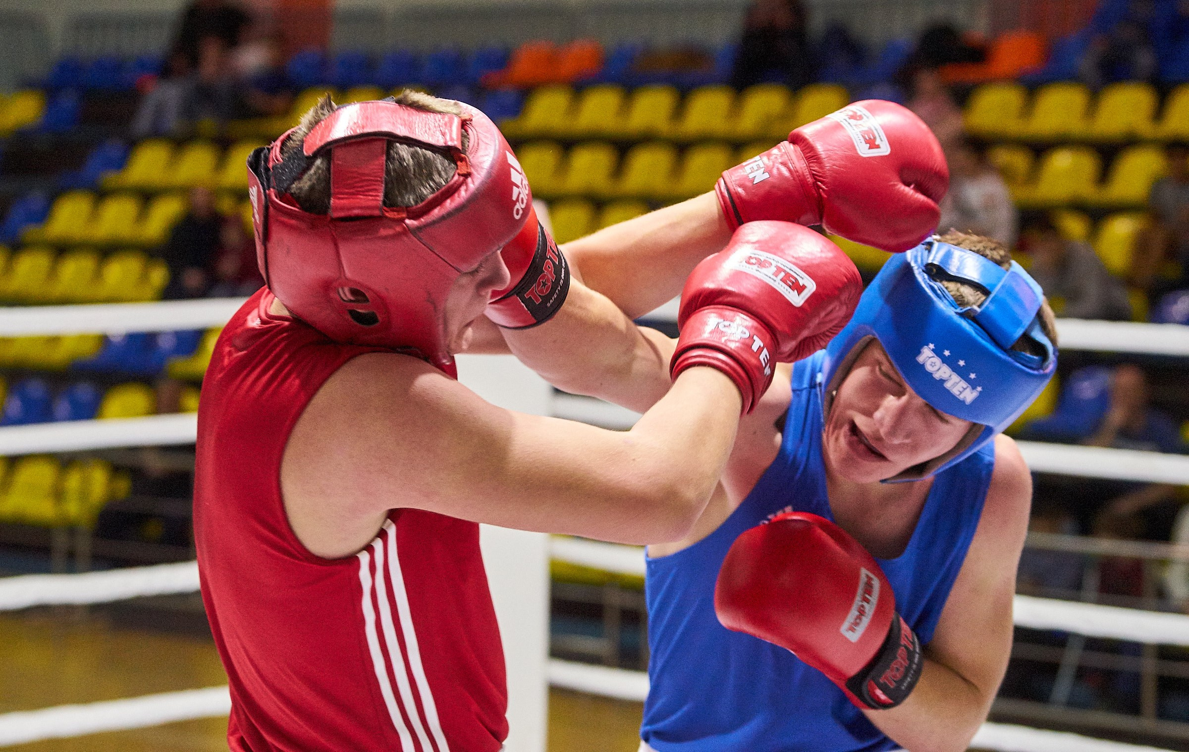 Соревнования по боксу 2017 г. Тюмень. Фотограф Станислав Баев