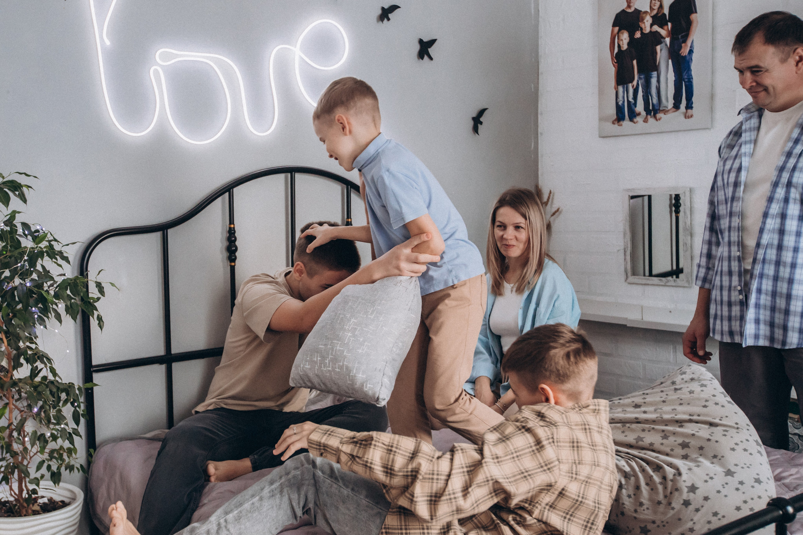 Семья Борушко. Семейный фотограф Нижневартовск Тюмень Ефимова Ирина