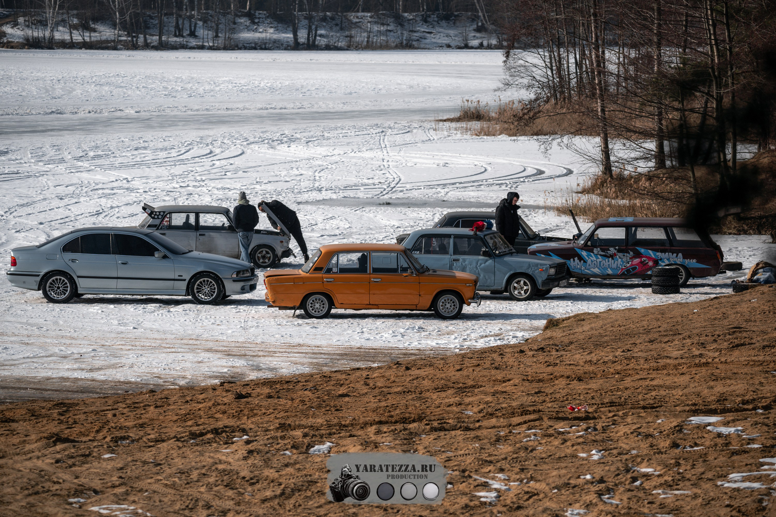 Тренировочный день на ледовой трассе. Yaratezza production