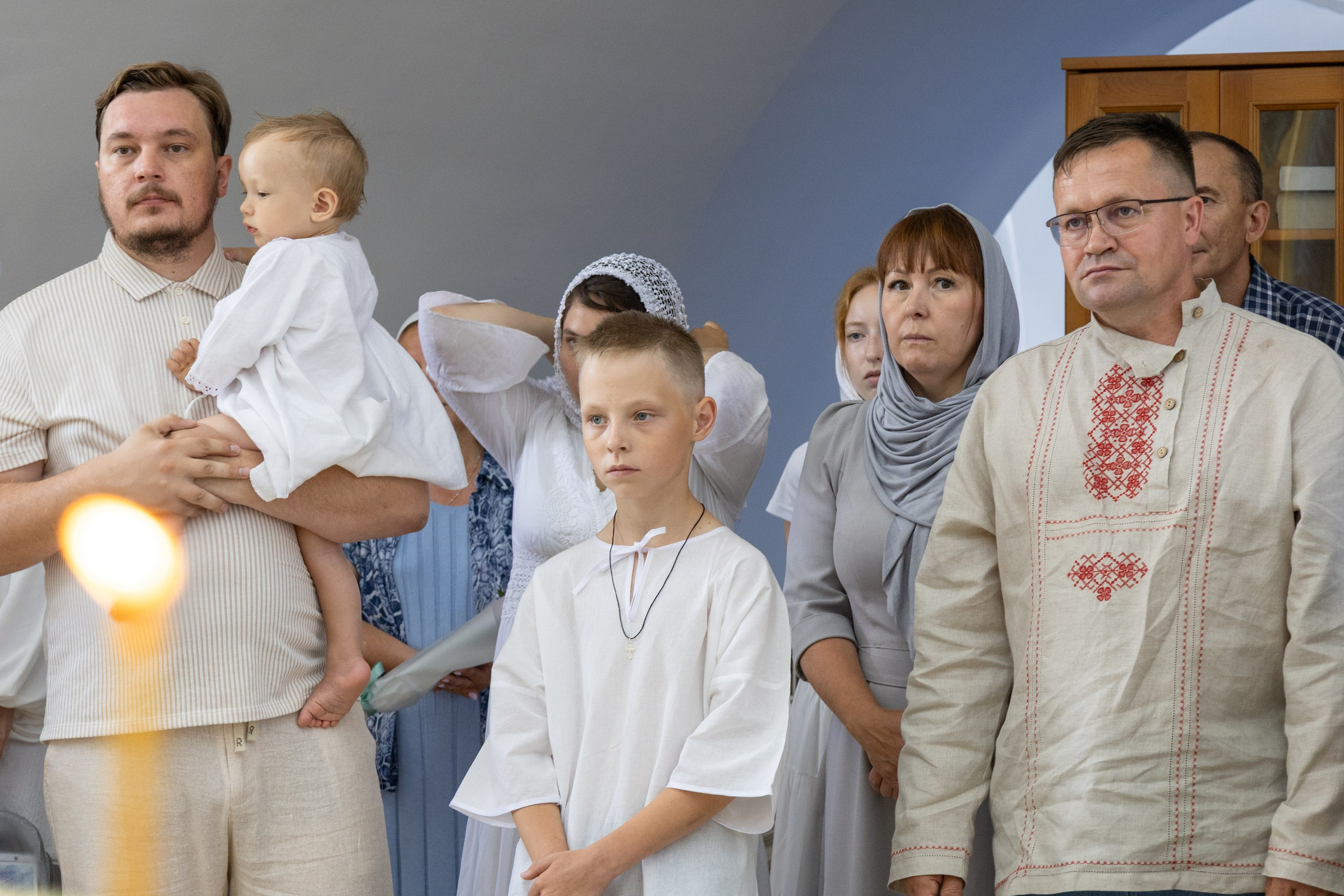 Святое Таинство Крещения Веры, Надежды и Владимира. Семейный и церковный фотограф в Иркутске НАТАЛЬЯ УСОЛЬЦЕВА