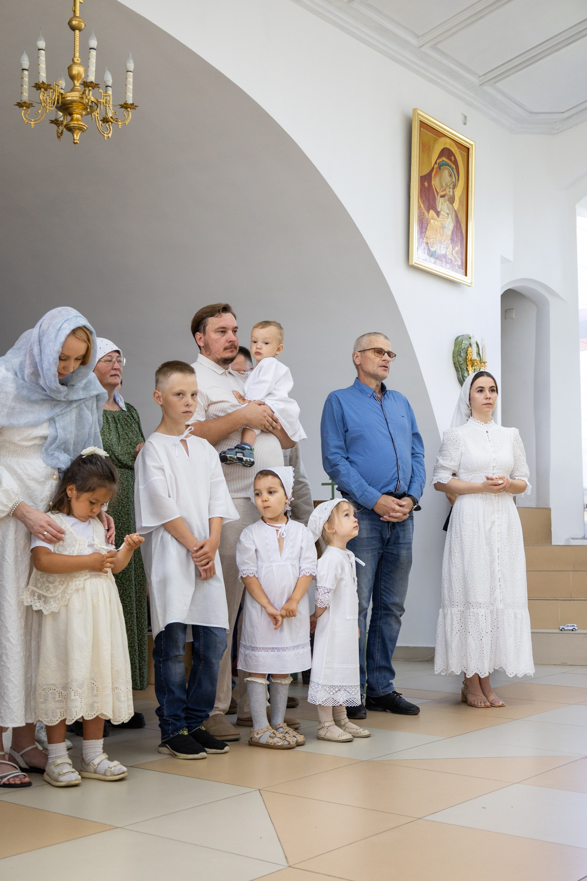 Святое Таинство Крещения Веры, Надежды и Владимира. Семейный и церковный фотограф в Иркутске НАТАЛЬЯ УСОЛЬЦЕВА