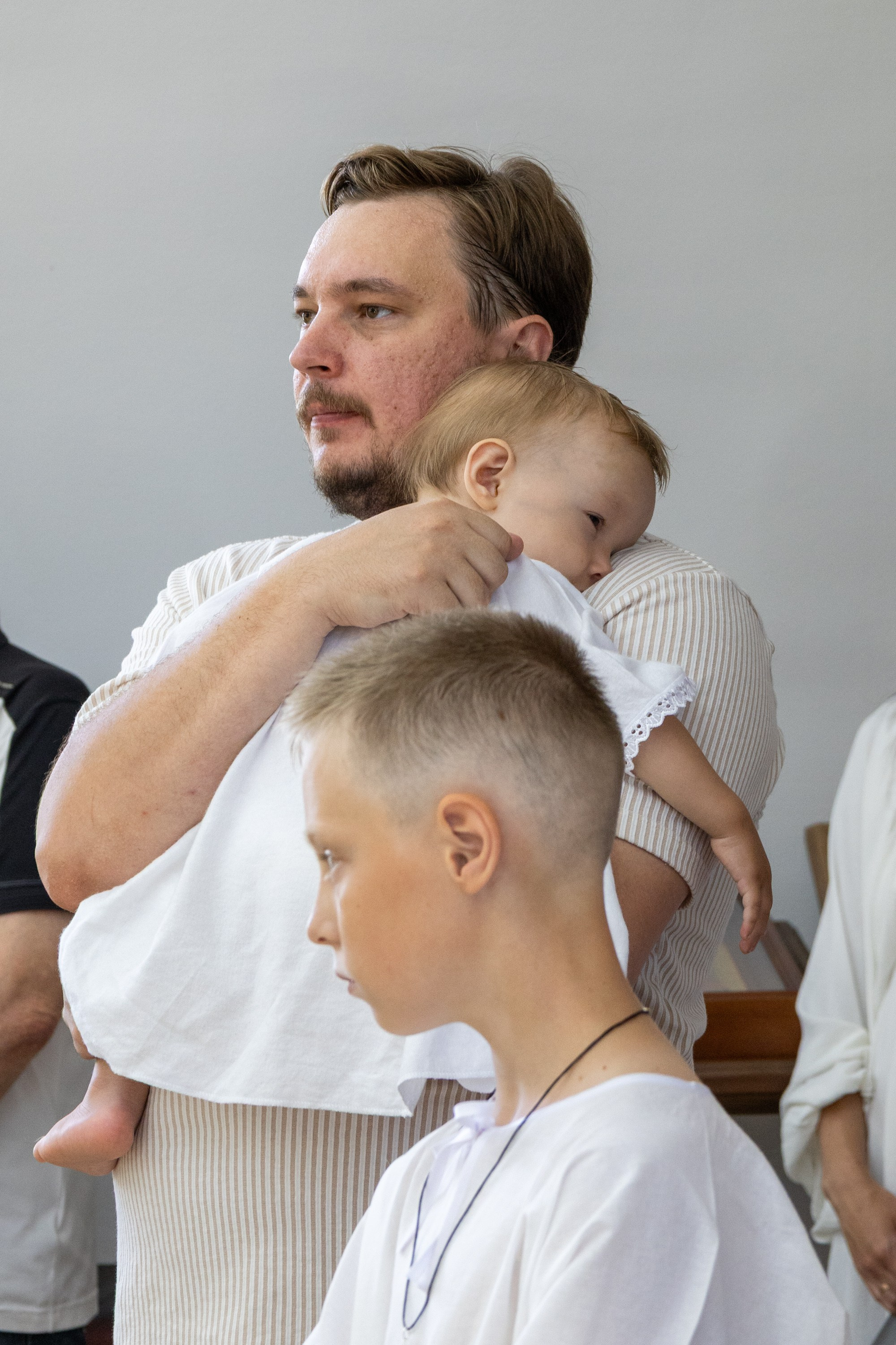 Святое Таинство Крещения Веры, Надежды и Владимира. Семейный и церковный фотограф в Иркутске НАТАЛЬЯ УСОЛЬЦЕВА