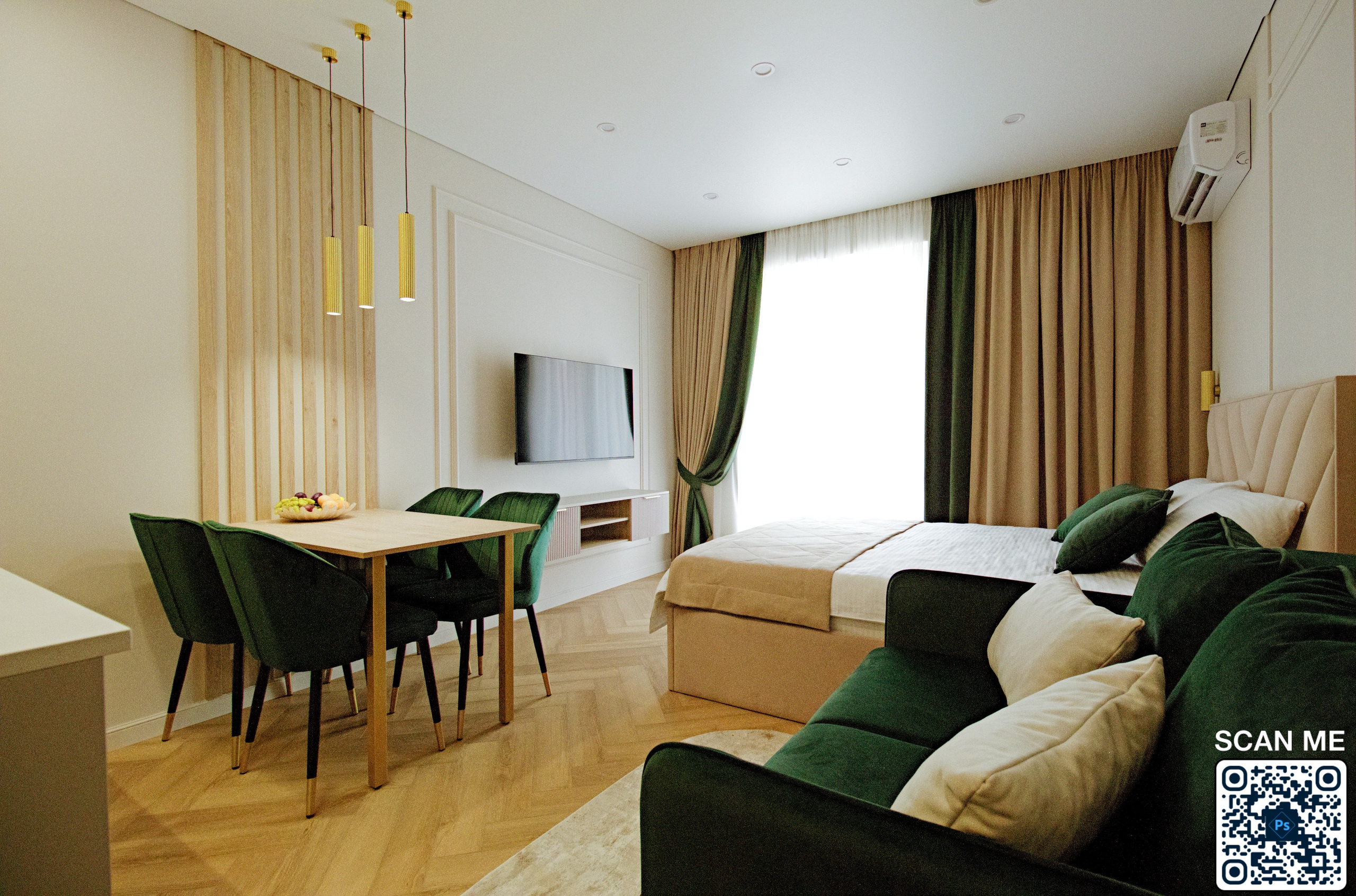 Квартира студия. Пространство