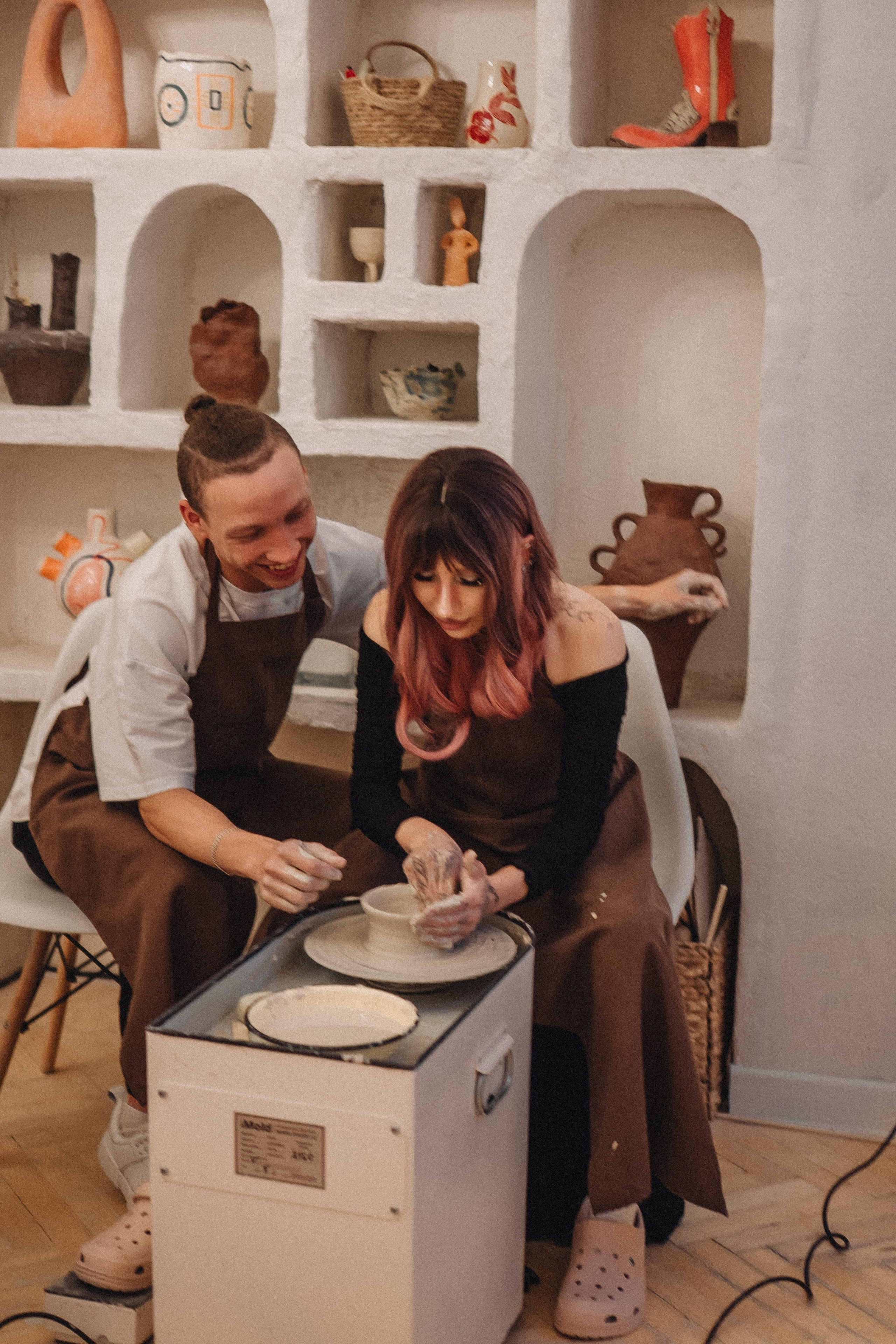 СВИДАНИЕ В ГОНЧАРНОЙ МАСТЕРСКОЙ. Профессиональный фотограф, Санкт-Петербург — Виктория Богомолова