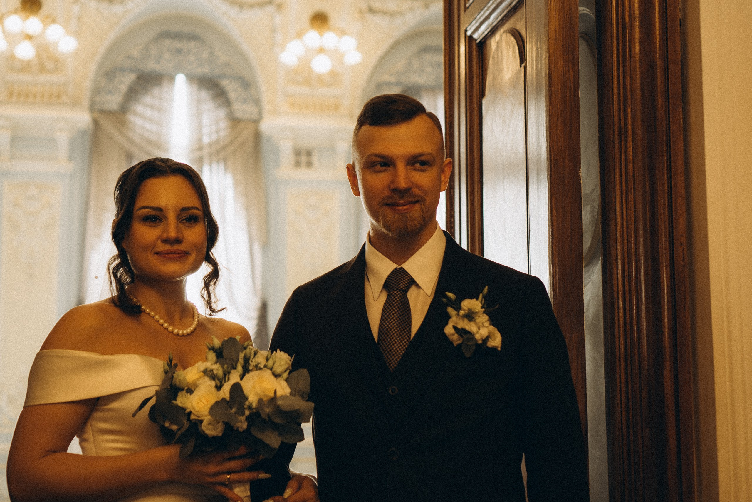 СВАДЕБНАЯ СЬЕМКА ВО ВТОРОМ ДВОРЦЕ БРАКОСОЧЕТАНИЯ. Профессиональный фотограф, Санкт-Петербург — Виктория Богомолова