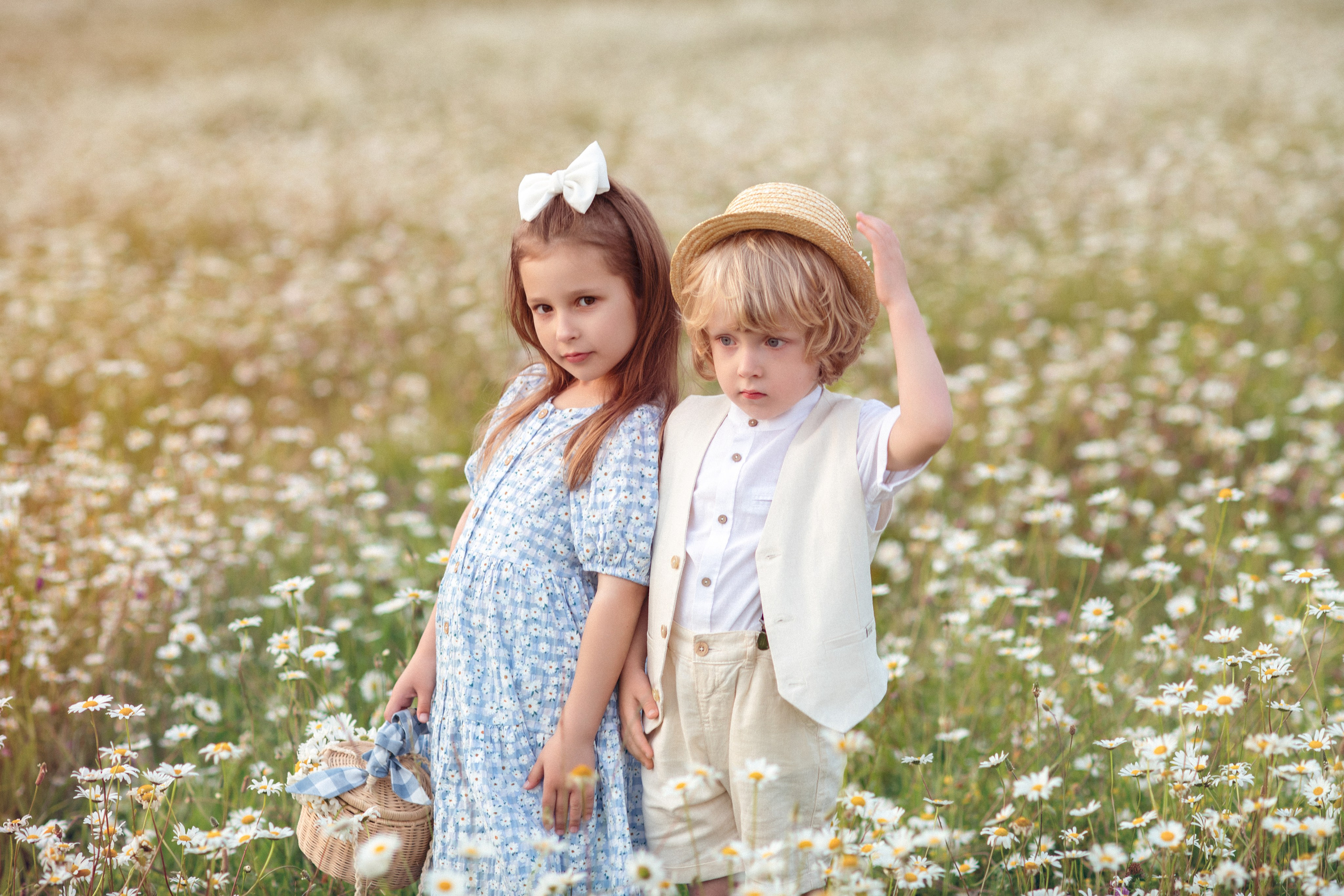 Ромашки. Фотограф Ирина Сахарчук Выпускные альбомы для детского сада и школы
