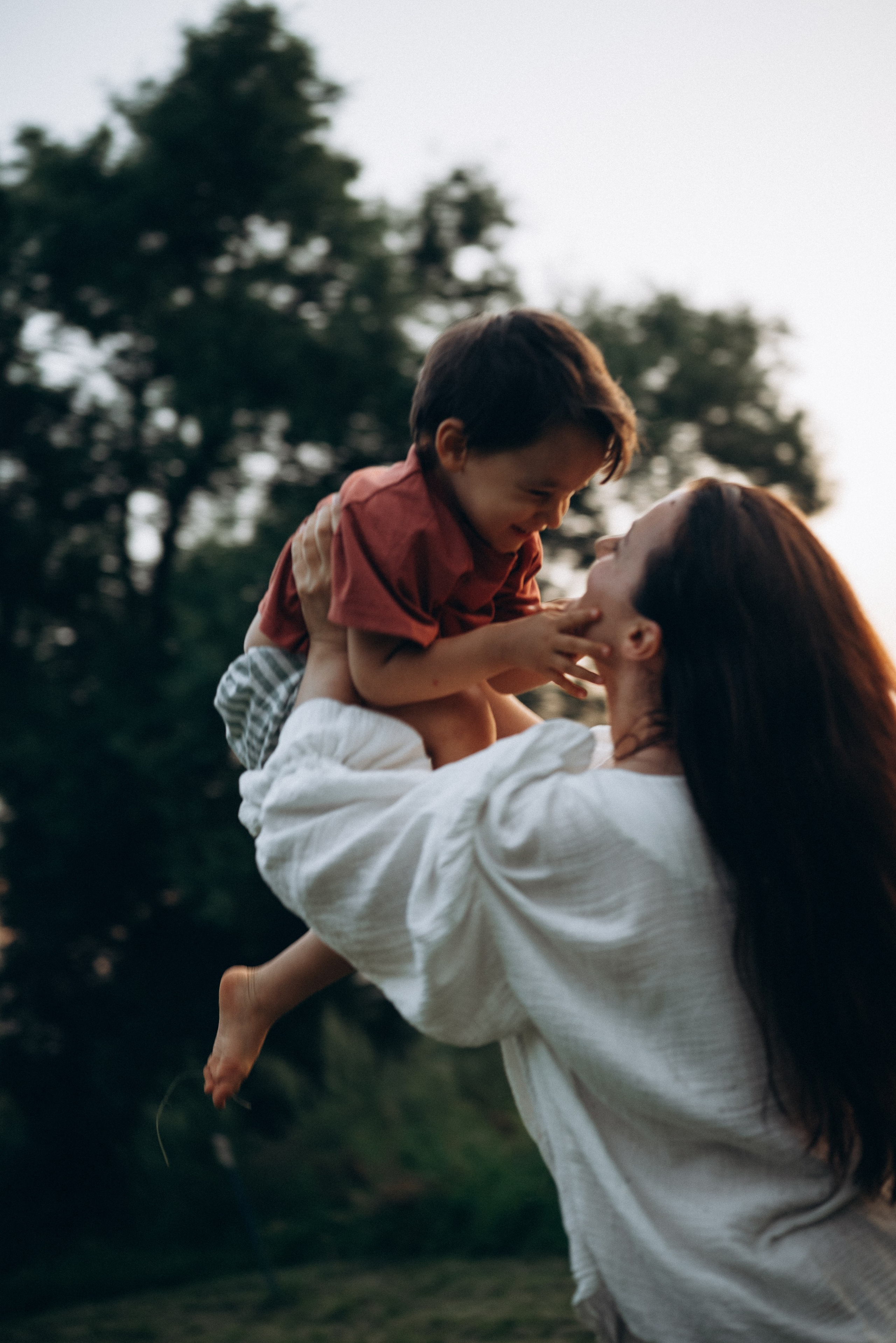 Игры на закате. Семейный фотограф в Москве Дарья Пузикова