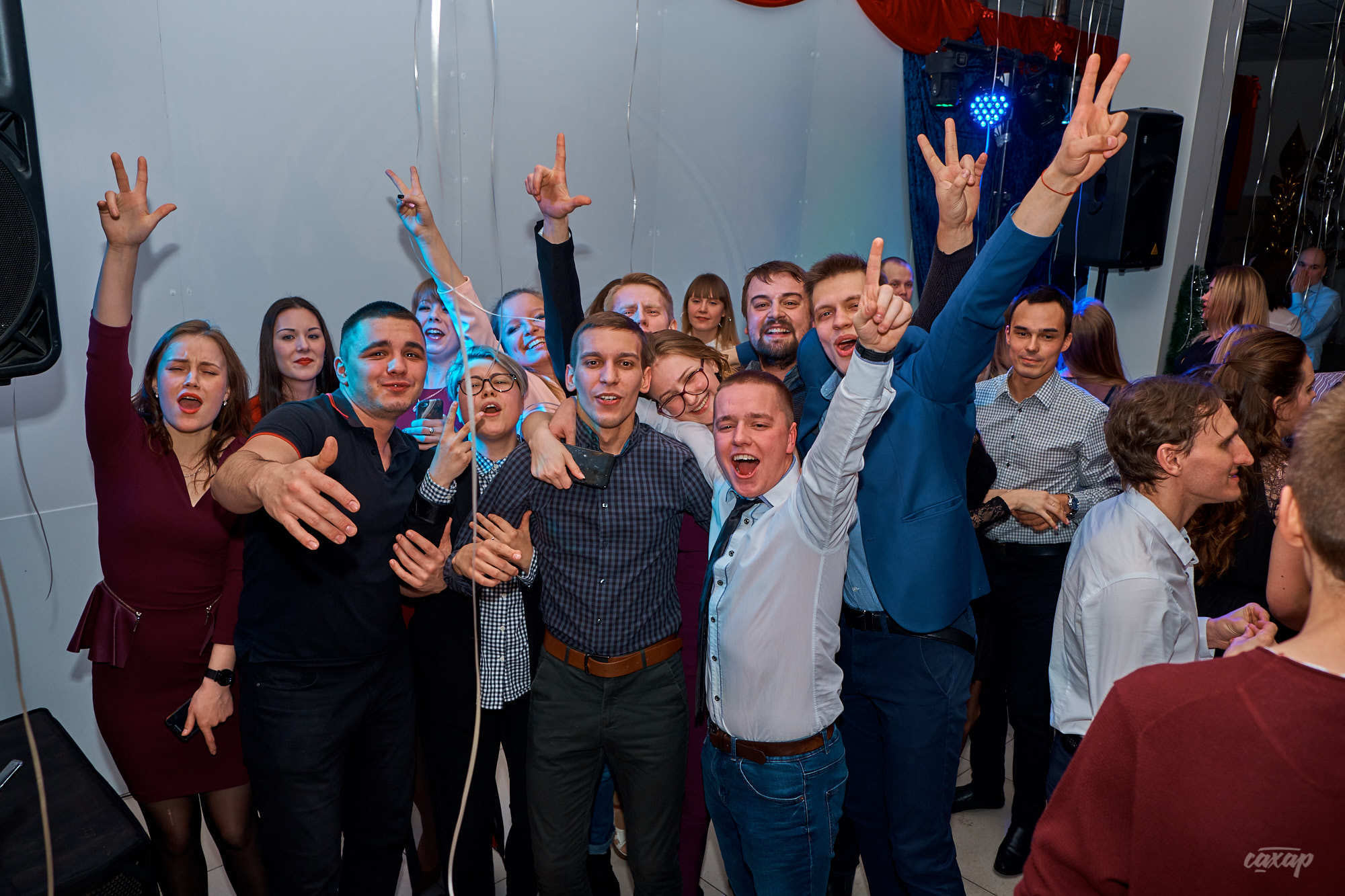 Спортмастер. Новогодний корпоратив. Фотограф на праздник в Екатеринбур. Профессиональный фотограф в Екатеринбурге Юра Сахар