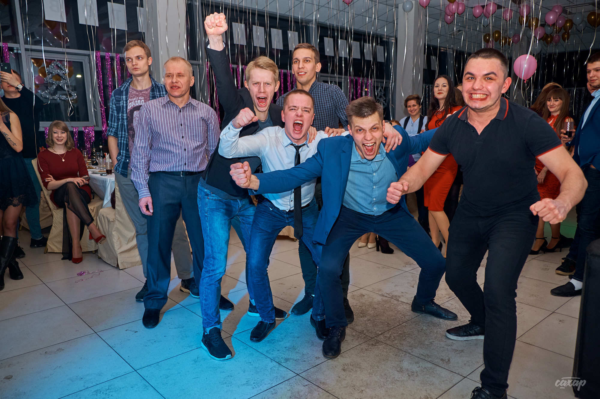 Спортмастер. Новогодний корпоратив. Фотограф на праздник в Екатеринбур. Профессиональный фотограф в Екатеринбурге Юра Сахар