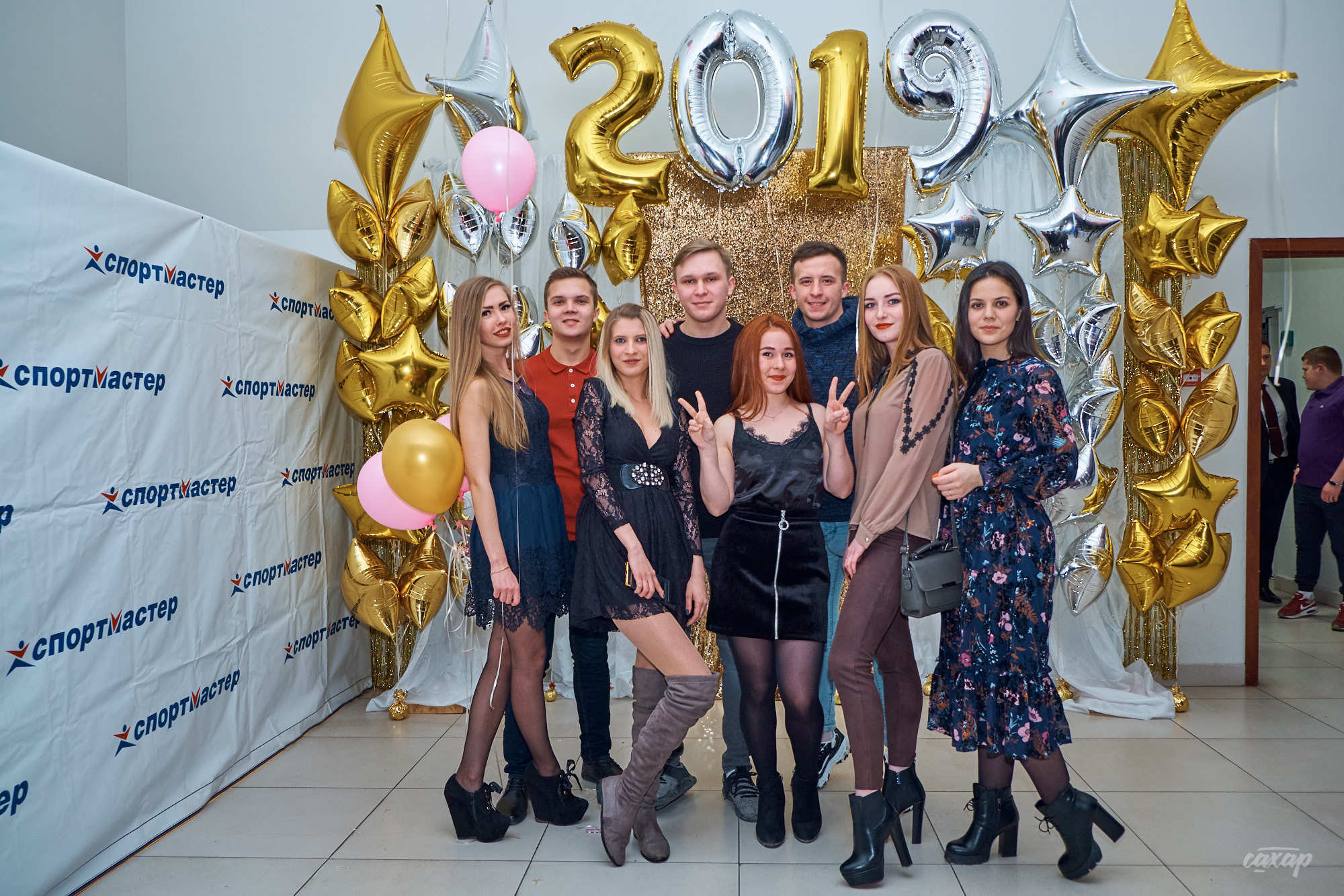 Спортмастер. Новогодний корпоратив. Фотограф на праздник в Екатеринбур. Профессиональный фотограф в Екатеринбурге Юра Сахар