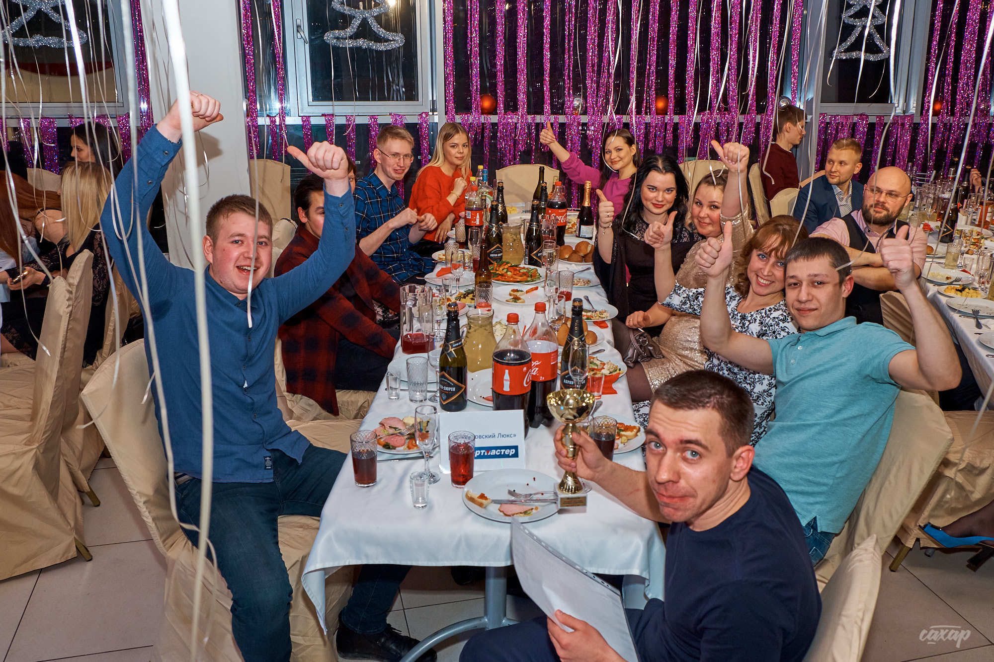 Спортмастер. Новогодний корпоратив. Фотограф на праздник в Екатеринбур. Профессиональный фотограф в Екатеринбурге Юра Сахар
