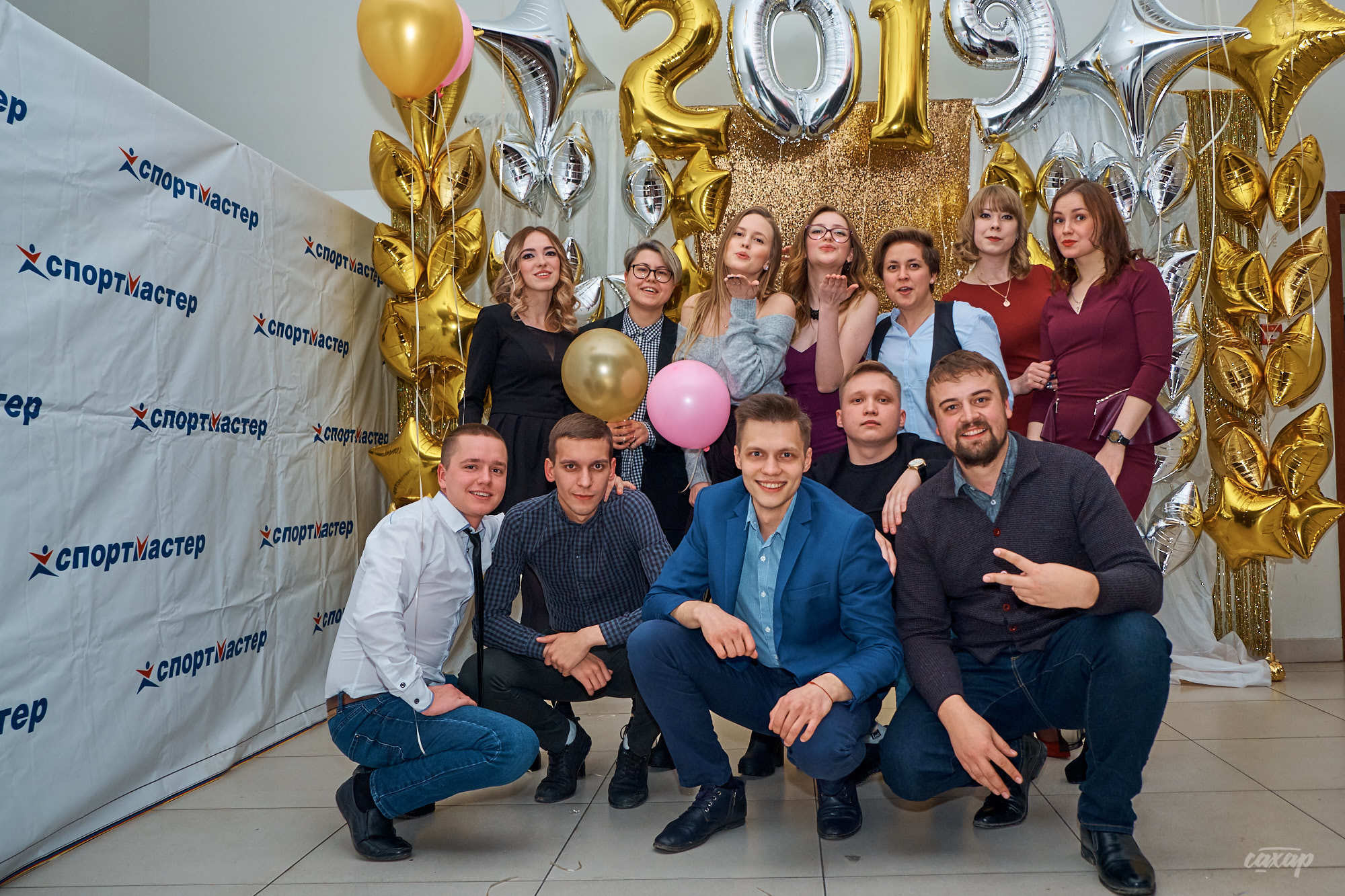 Спортмастер. Новогодний корпоратив. Фотограф на праздник в Екатеринбур. Профессиональный фотограф в Екатеринбурге Юра Сахар