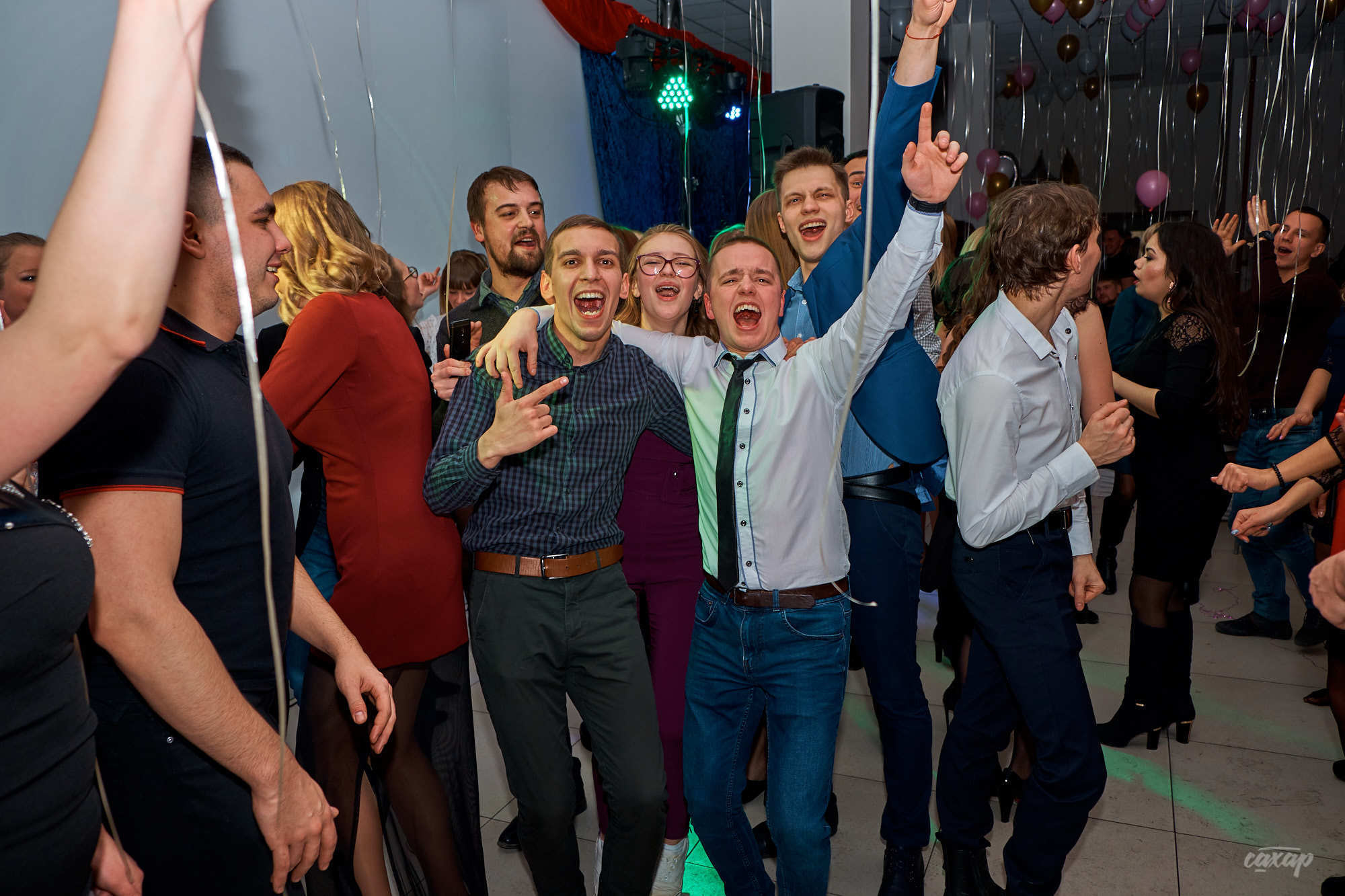 Спортмастер. Новогодний корпоратив. Фотограф на праздник в Екатеринбур. Профессиональный фотограф в Екатеринбурге Юра Сахар