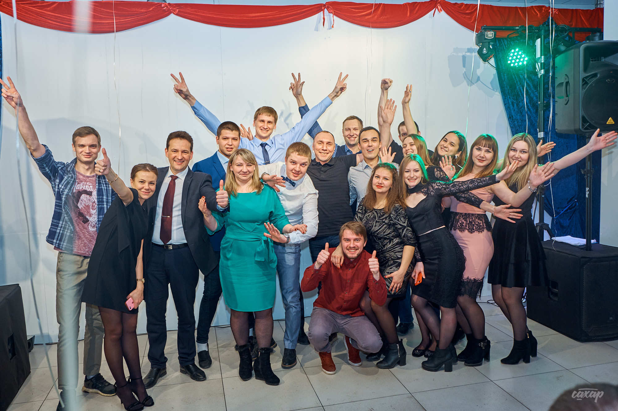 Спортмастер. Новогодний корпоратив. Фотограф на праздник в Екатеринбур. Профессиональный фотограф в Екатеринбурге Юра Сахар