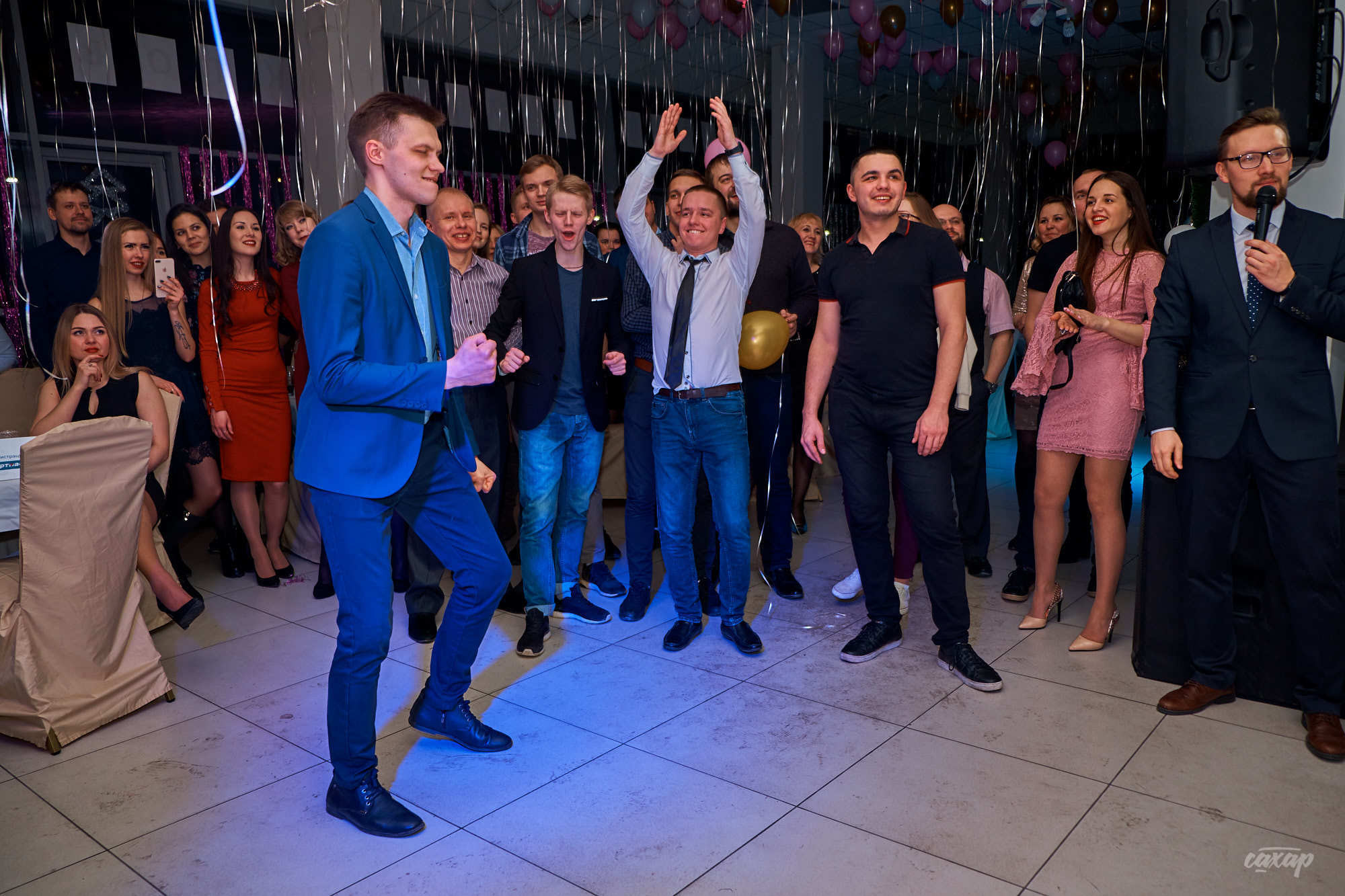 Спортмастер. Новогодний корпоратив. Фотограф на праздник в Екатеринбур. Профессиональный фотограф в Екатеринбурге Юра Сахар
