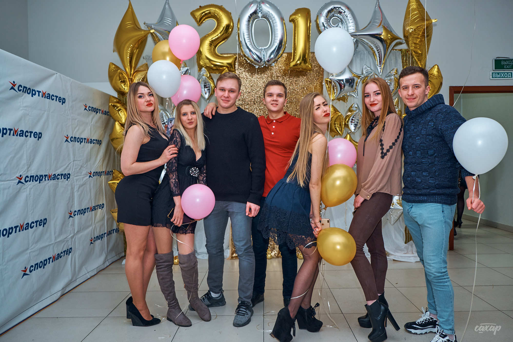 Спортмастер. Новогодний корпоратив. Фотограф на праздник в Екатеринбур. Профессиональный фотограф в Екатеринбурге Юра Сахар