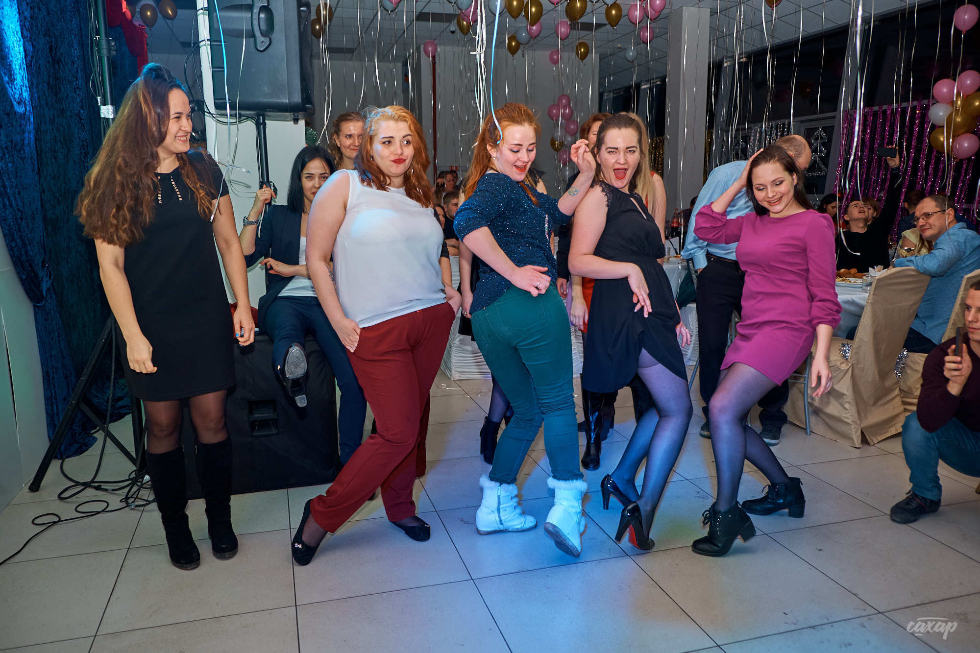 Спортмастер. Новогодний корпоратив. Фотограф на праздник в Екатеринбур. Профессиональный фотограф в Екатеринбурге Юра Сахар