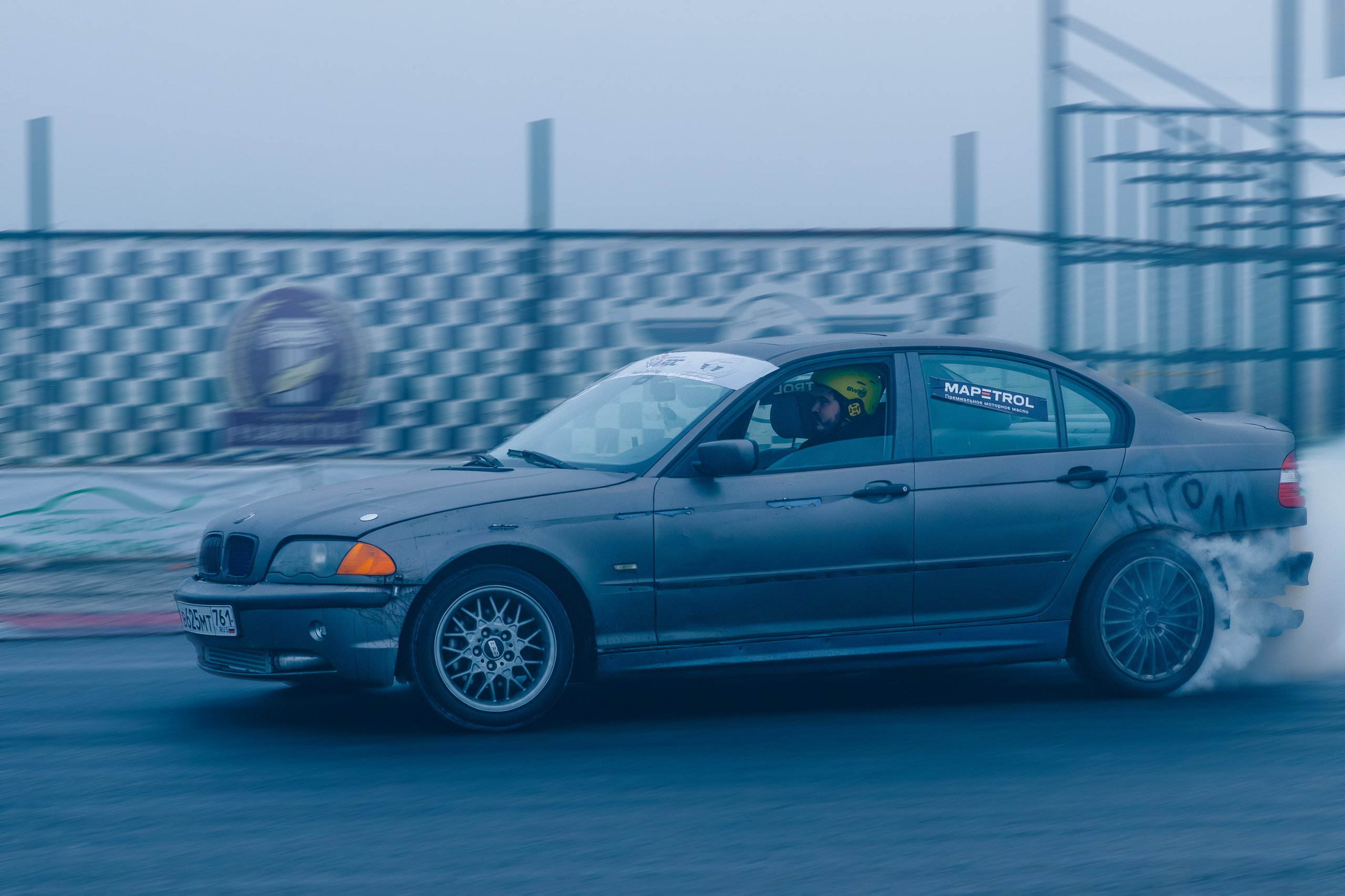 Фотосъёмка профессионального зимнего дрифта в Ростове-на-Дону. Портретный фотограф в Ростове-на-Дону Антон Казарин