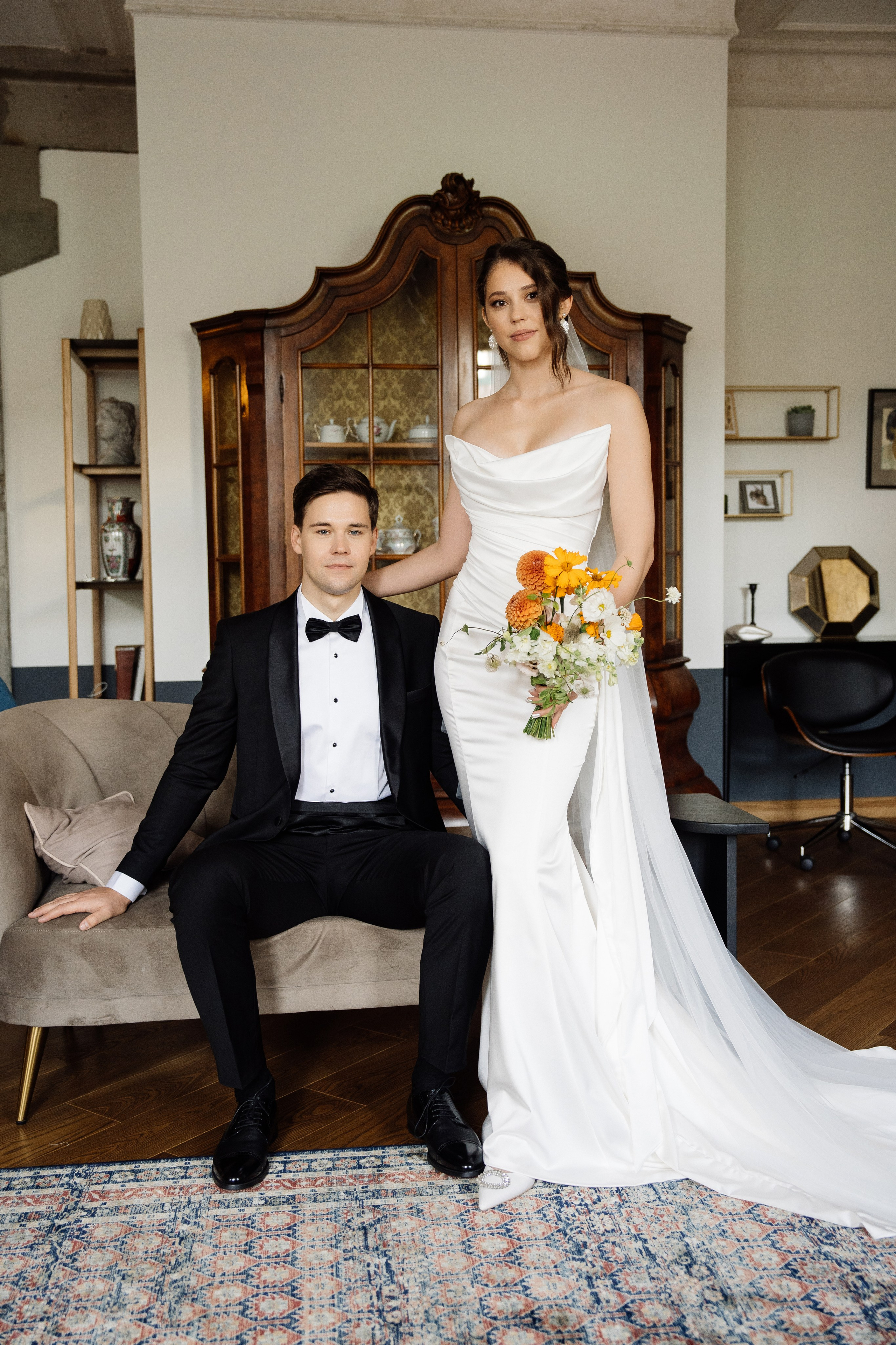 Оранжевая свадьба в гребешках. Свадебный фотограф организатор в Санкт-Петербурге Ассоль Опарина