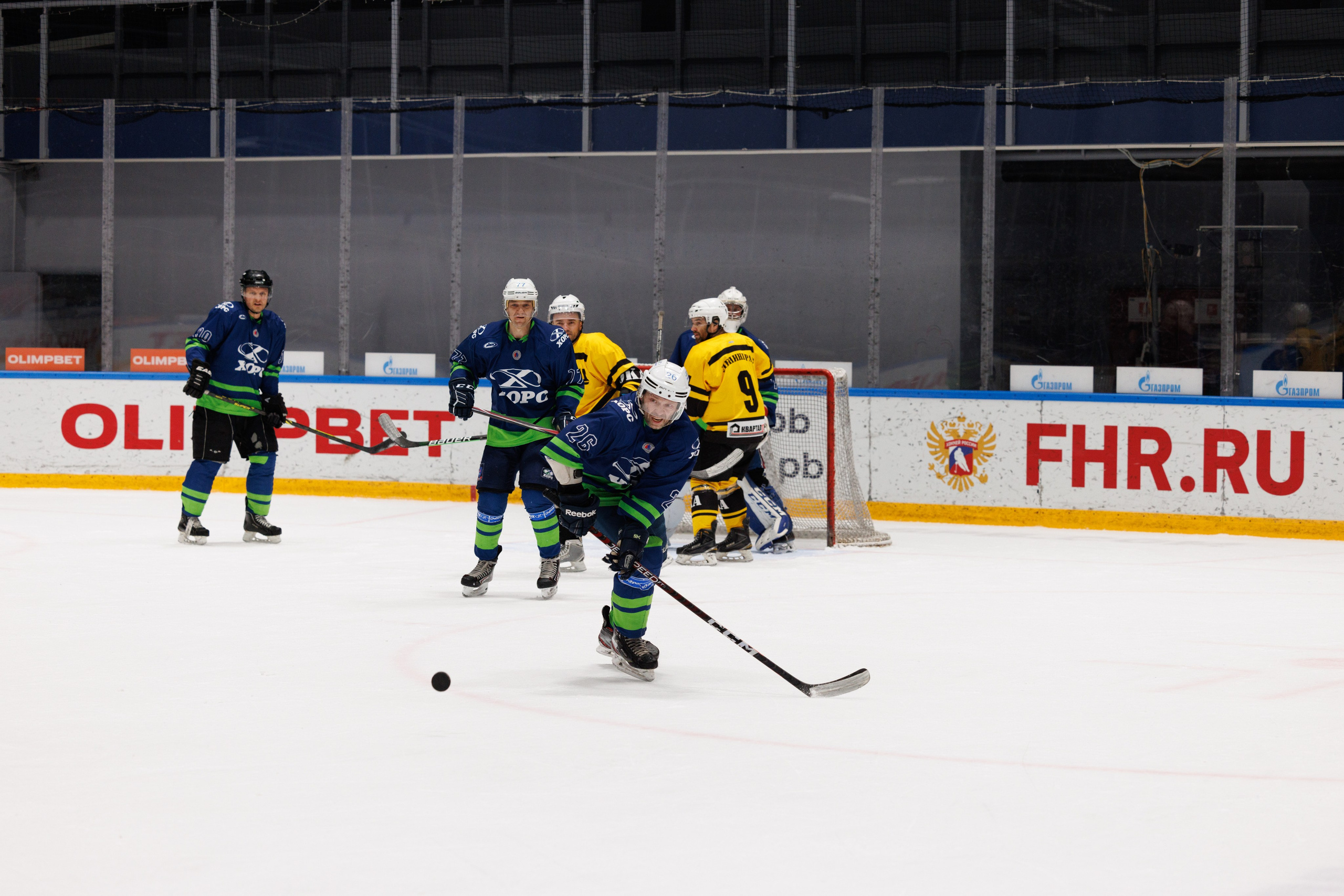 НХЛ (40+) Ижорец — Хорс 3-3. Фотограф Александр Заломаев