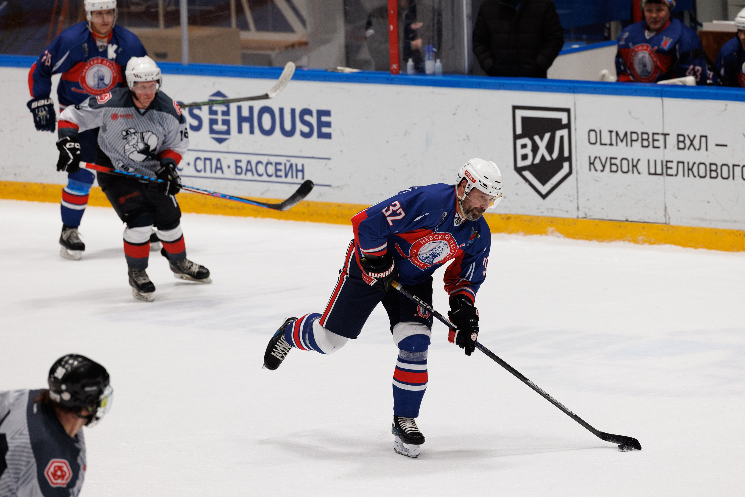 НХЛ (50+) Невский легион — Канекс 6-1. Фотограф Александр Заломаев