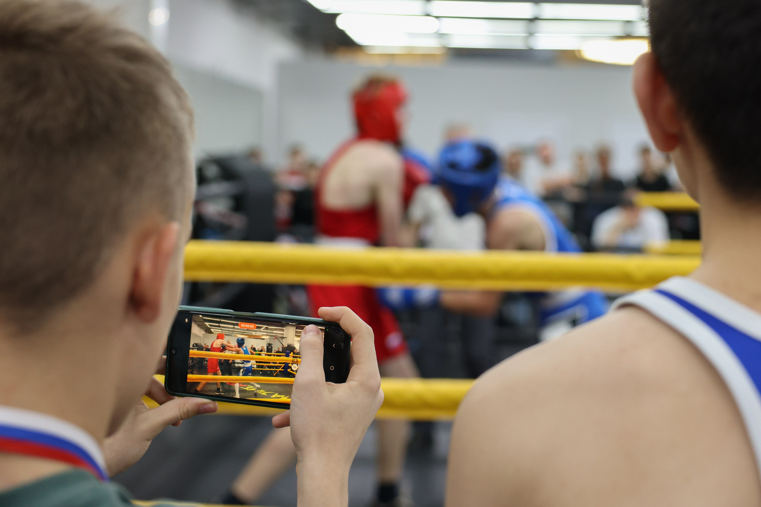 Открытый ринг «кубок ООО «ТЭК НеваСпецТяж». Фотограф Александр Заломаев
