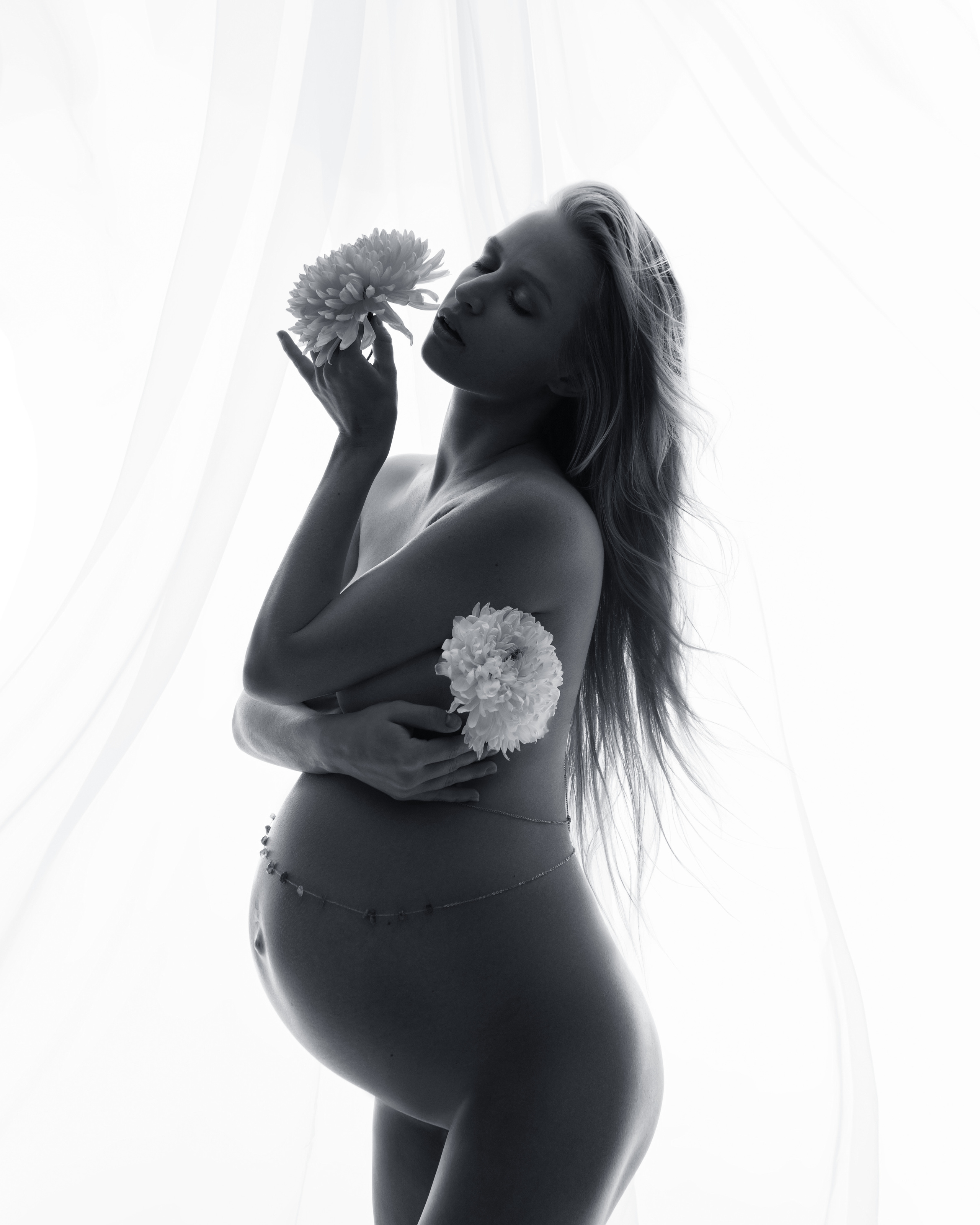 Циклорама. Фотограф беременности женский фотограф в Москве Оксана Донецкая