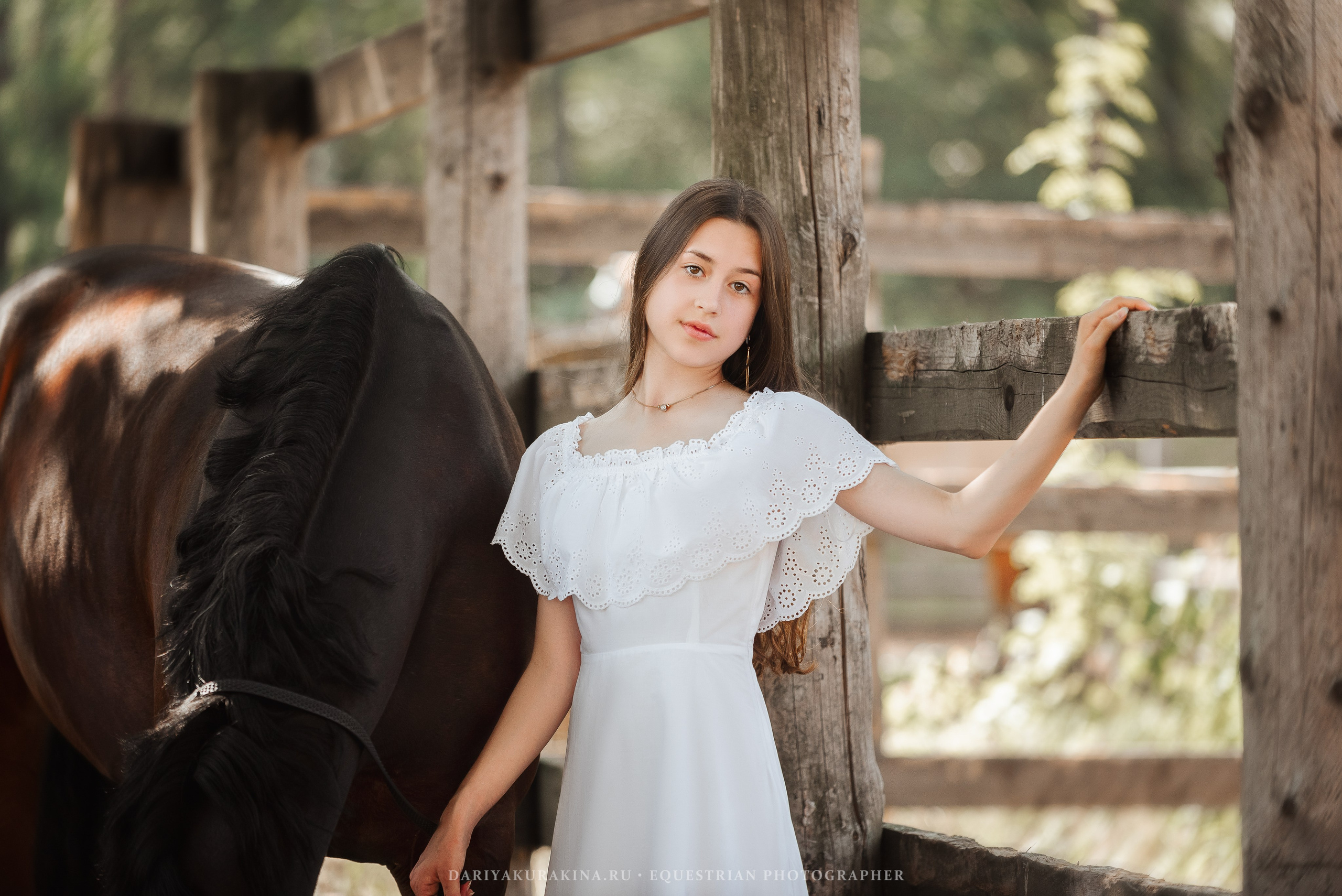 Полина и Заправа. Конный фотограф Куракина Дарья • Фотосессии с лошадьми