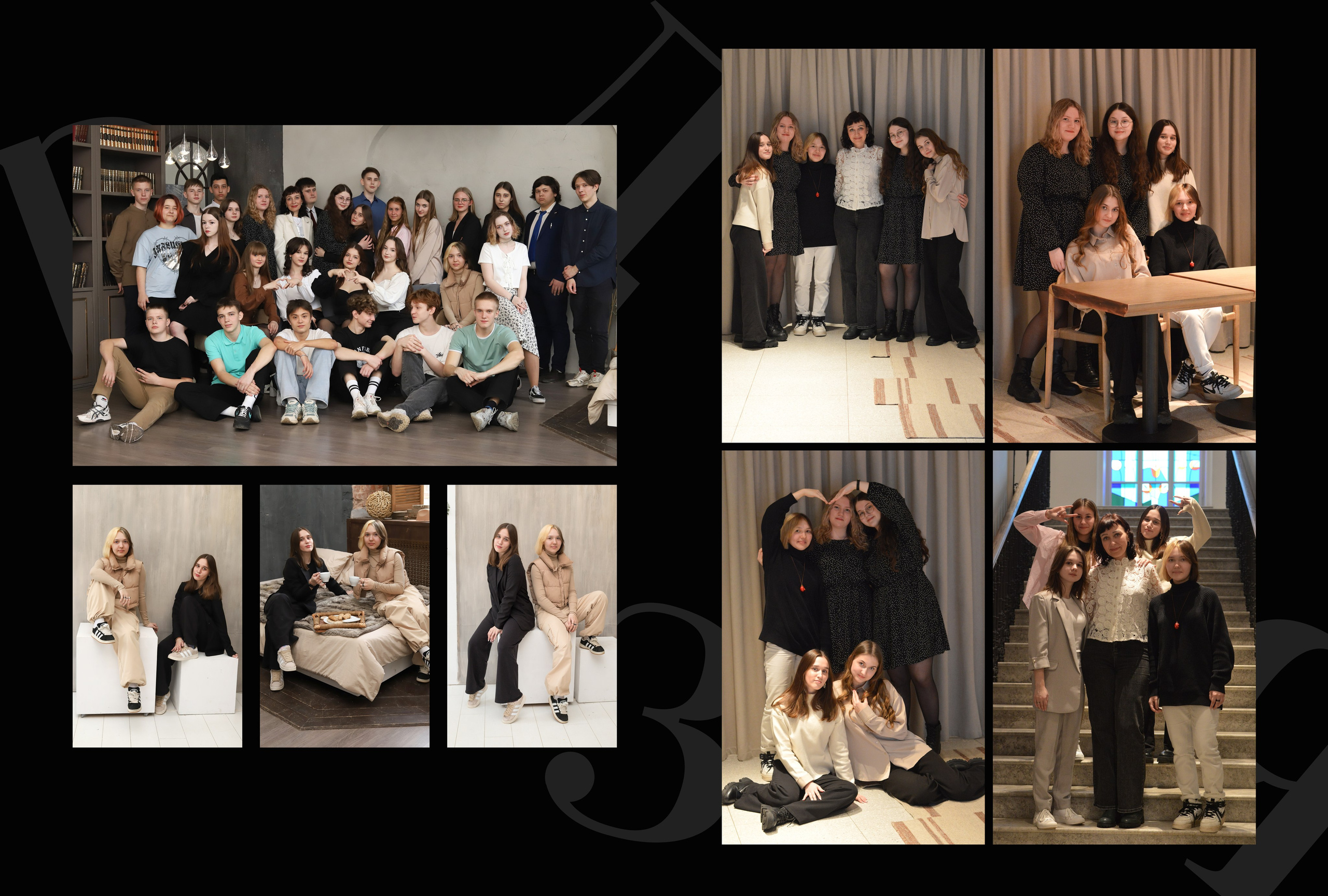 Альбом 2 разворота 9 класс. Выпускные альбомы, индивидуальные фотосессии в Костроме