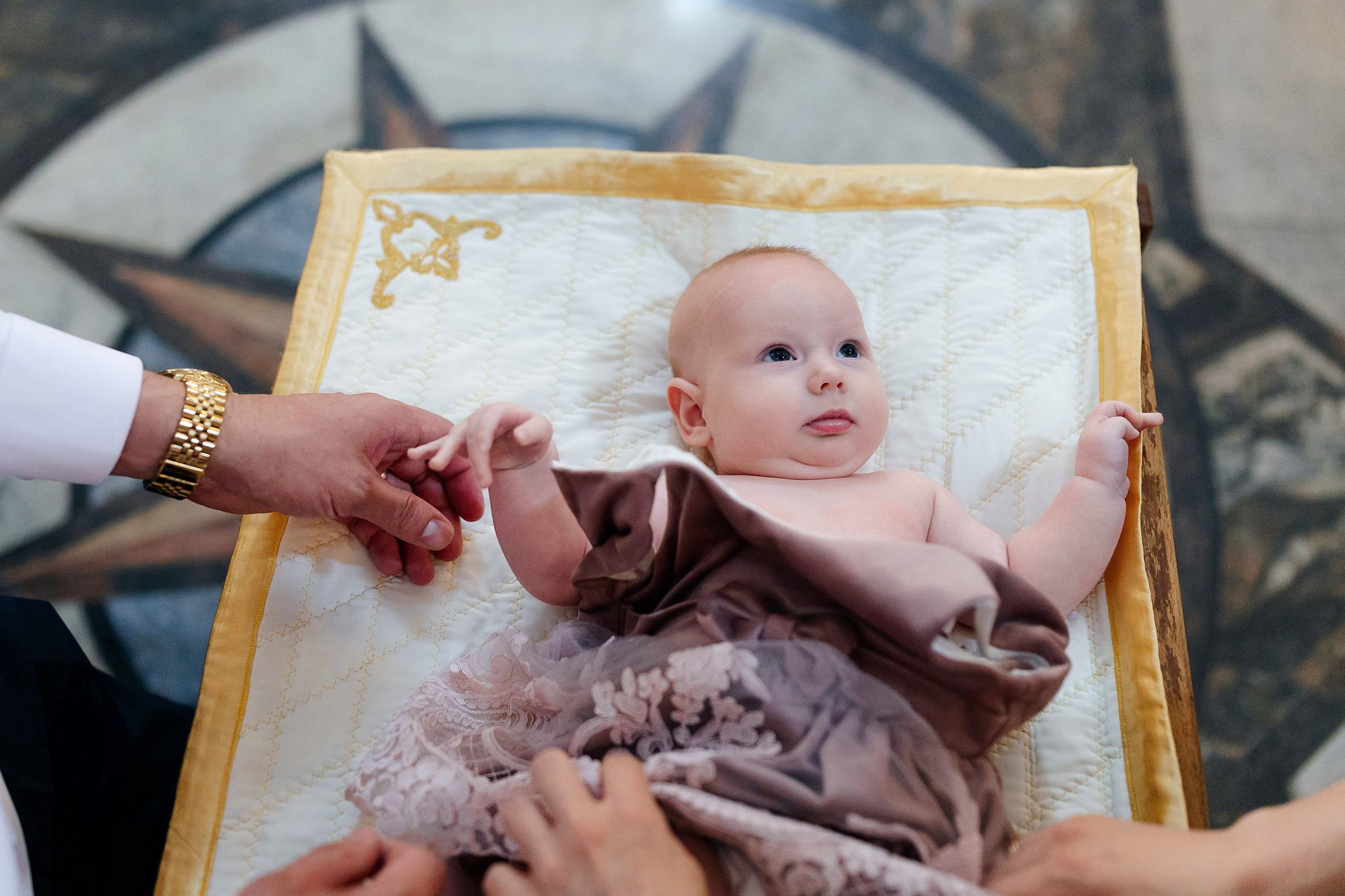 Крещение Анастасии. Семейный и детский фотограф в Москве Александра Мак