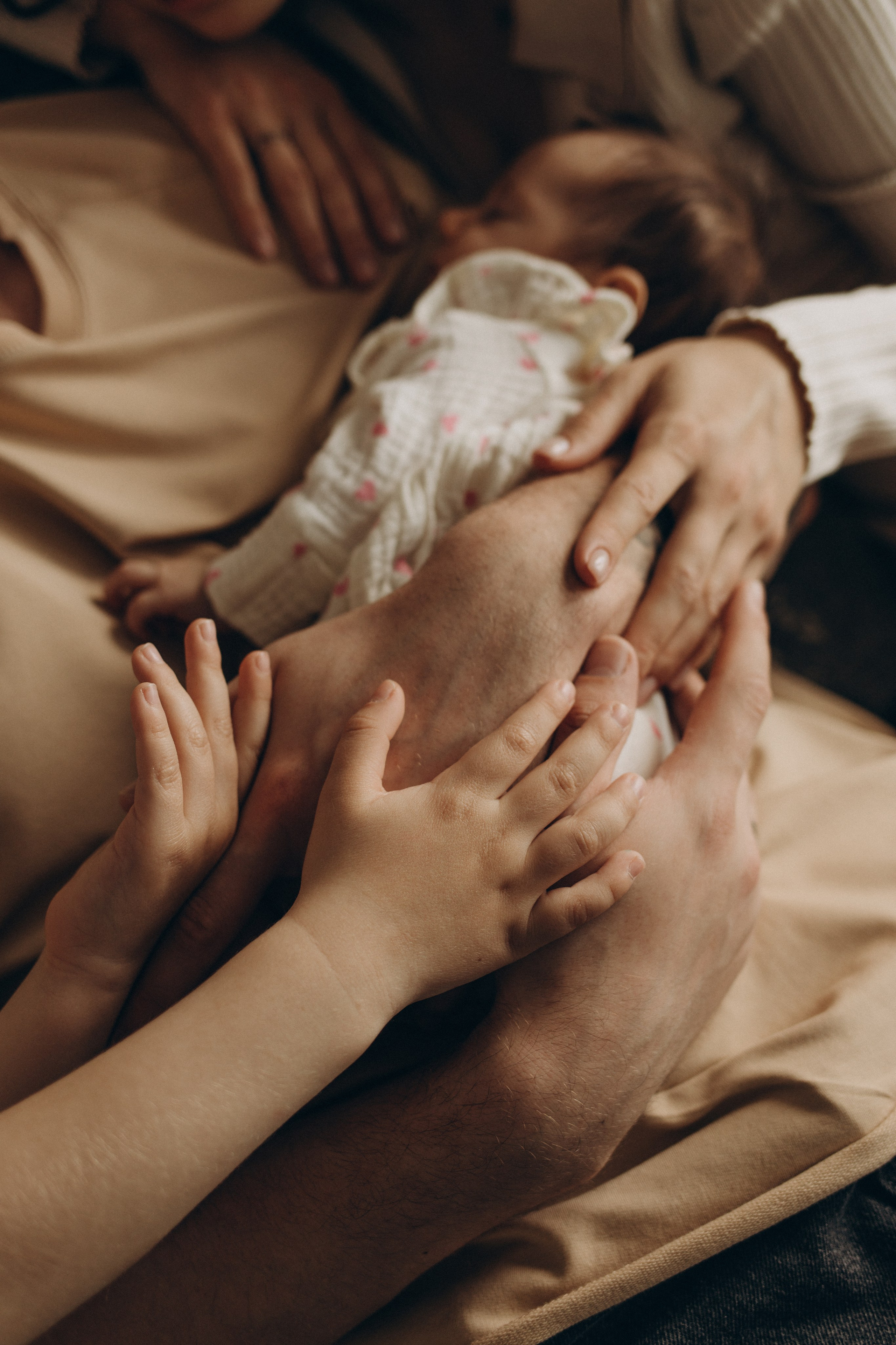 Миша, Полина, Демид и Лиза. Семейный фотограф в Москве Валерия Мясникова