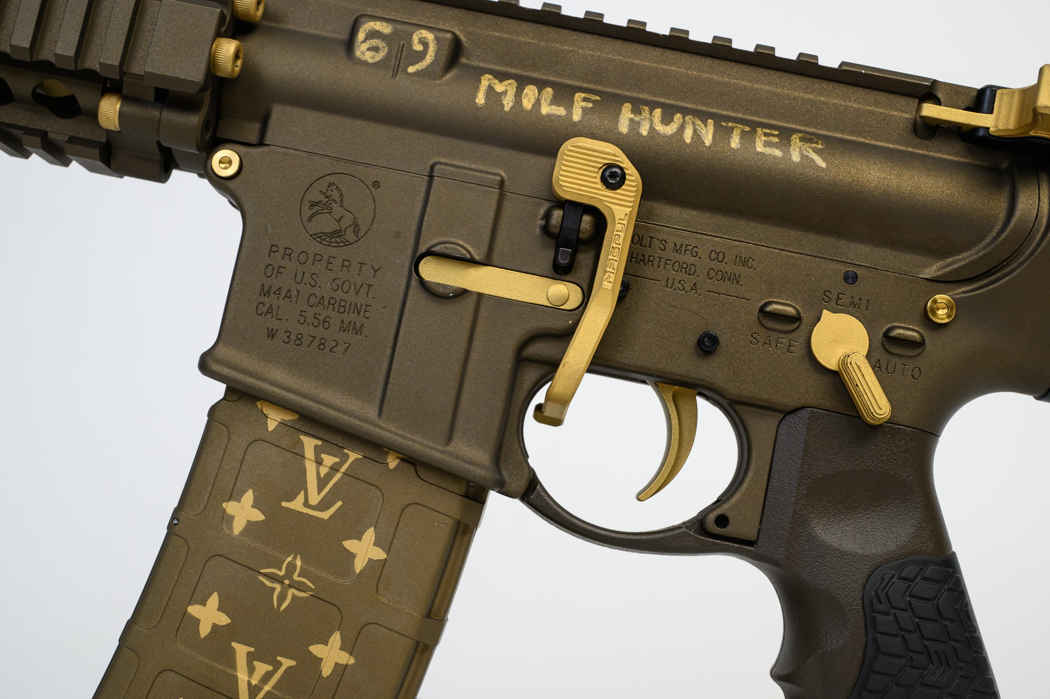 Как проходит покраска страйкбольного оружия в Cerakote. Страйкбольная мастерская Бигич Воркшоп