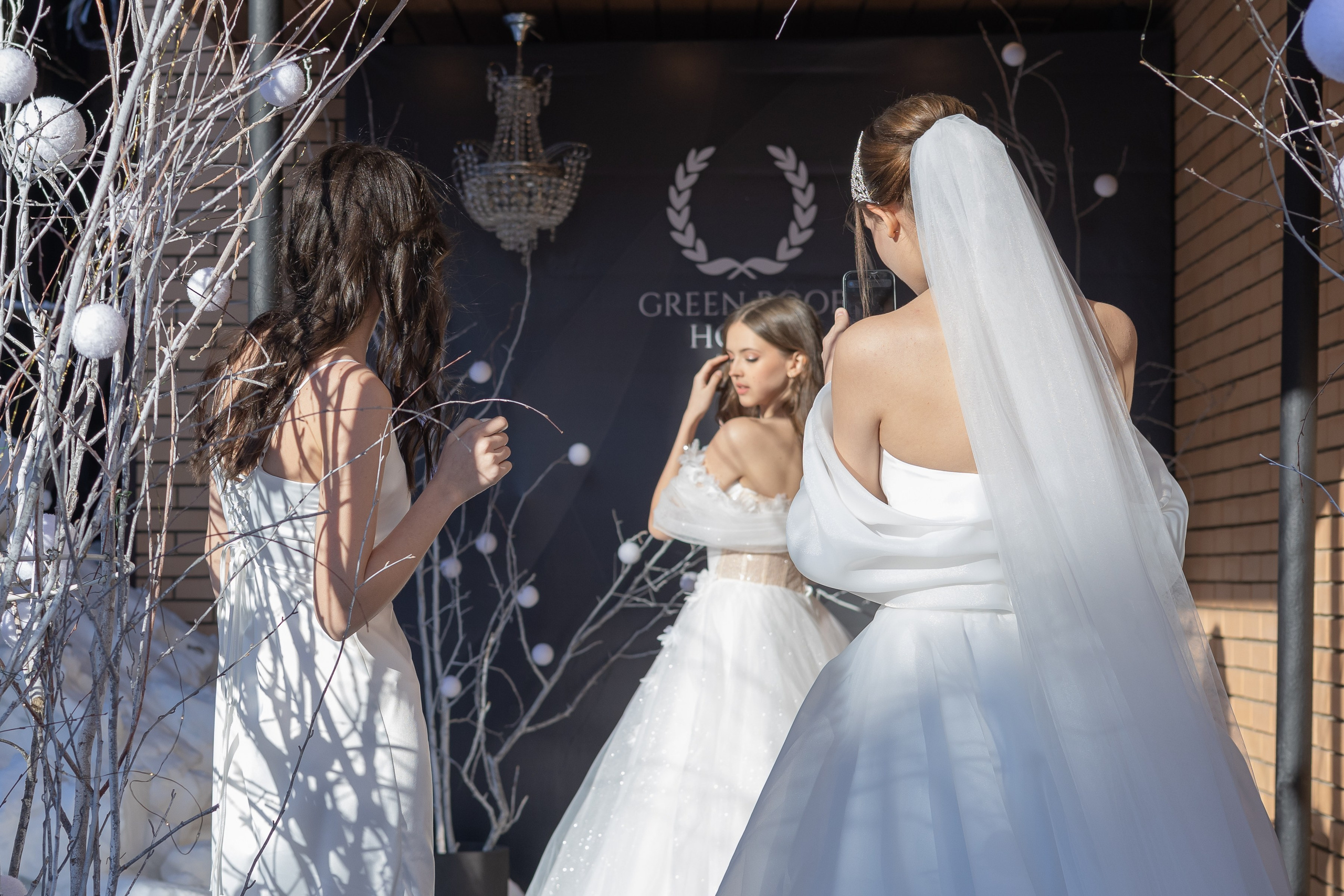 Свадебное чаепитие для молодоженов