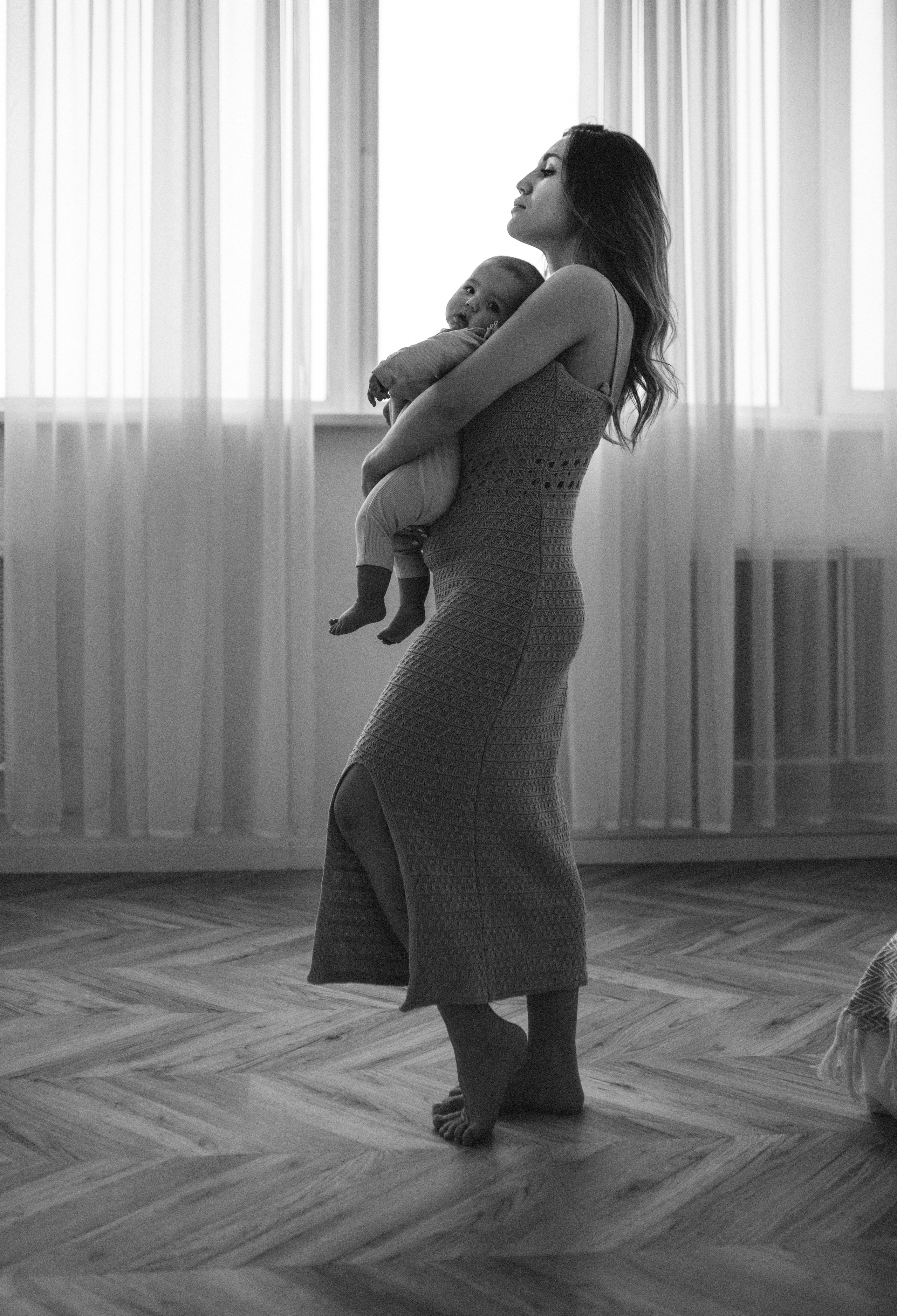 Студийная фотосессия мамы с малышкой Самара. Семейный фотограф в Самаре Елена Ефимова