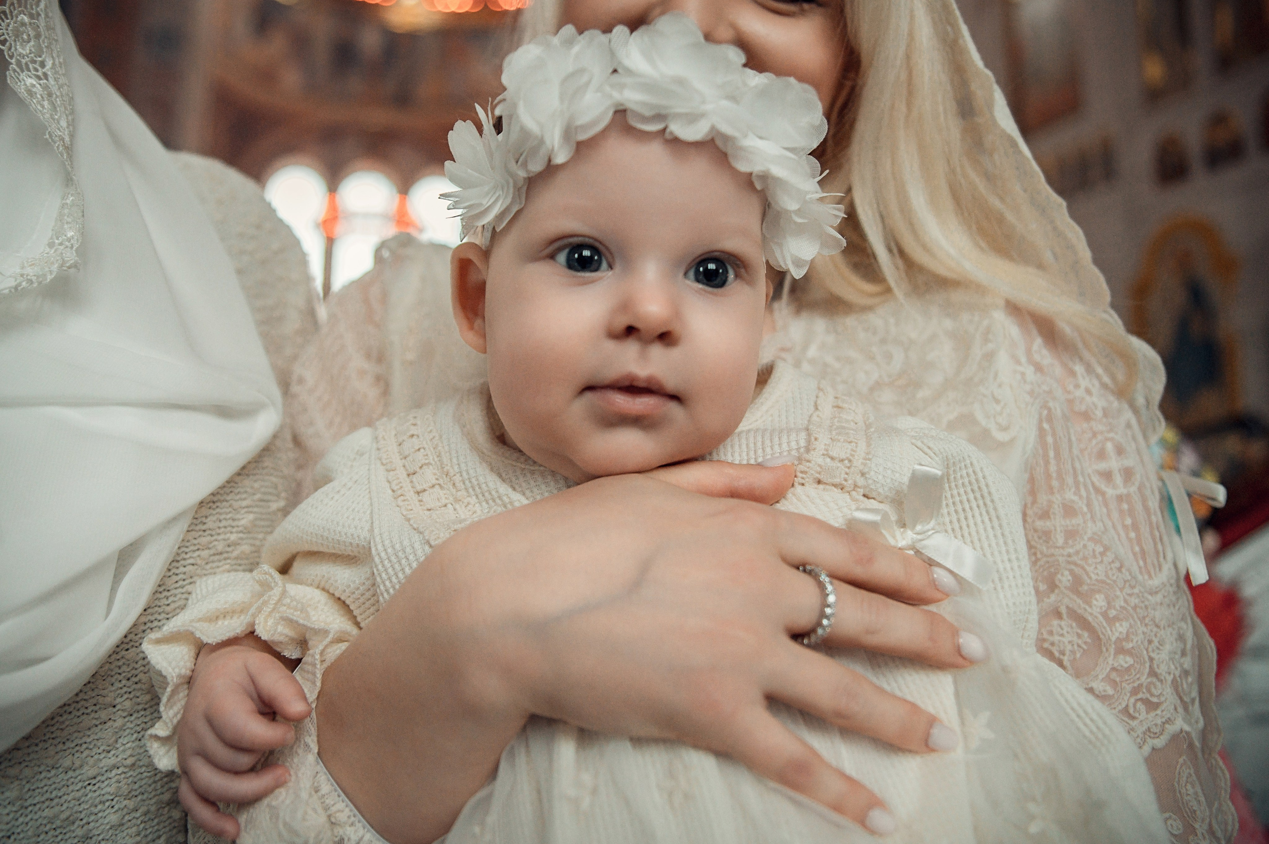 Таинство Крещения Натальи, Собор Александра Невского г. Волгоград. Церковный, семейный и репортажный фотограф Волгоград, Волжский