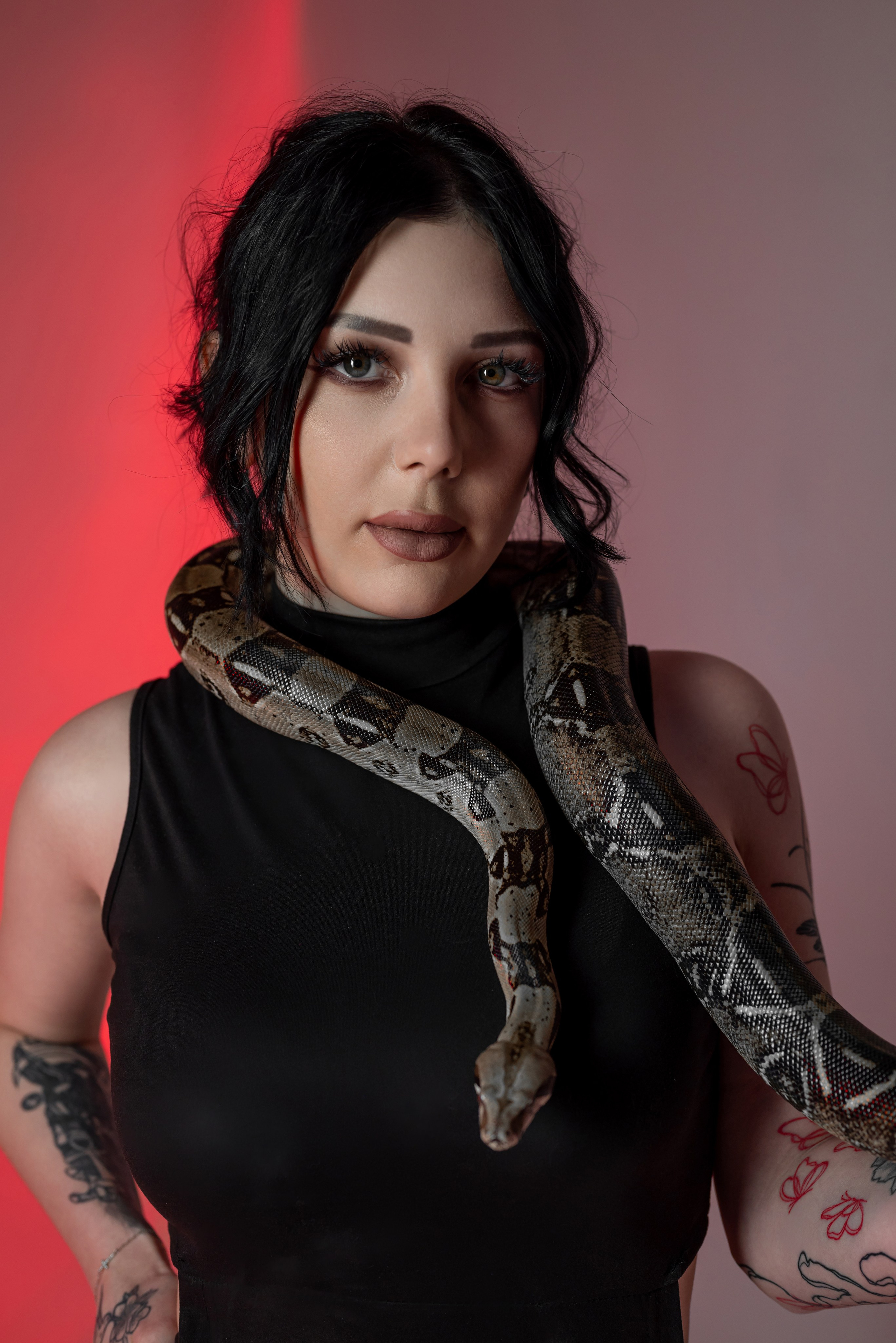 Фотопроект со змеёй 2025 г. Фотограф в городе Салават