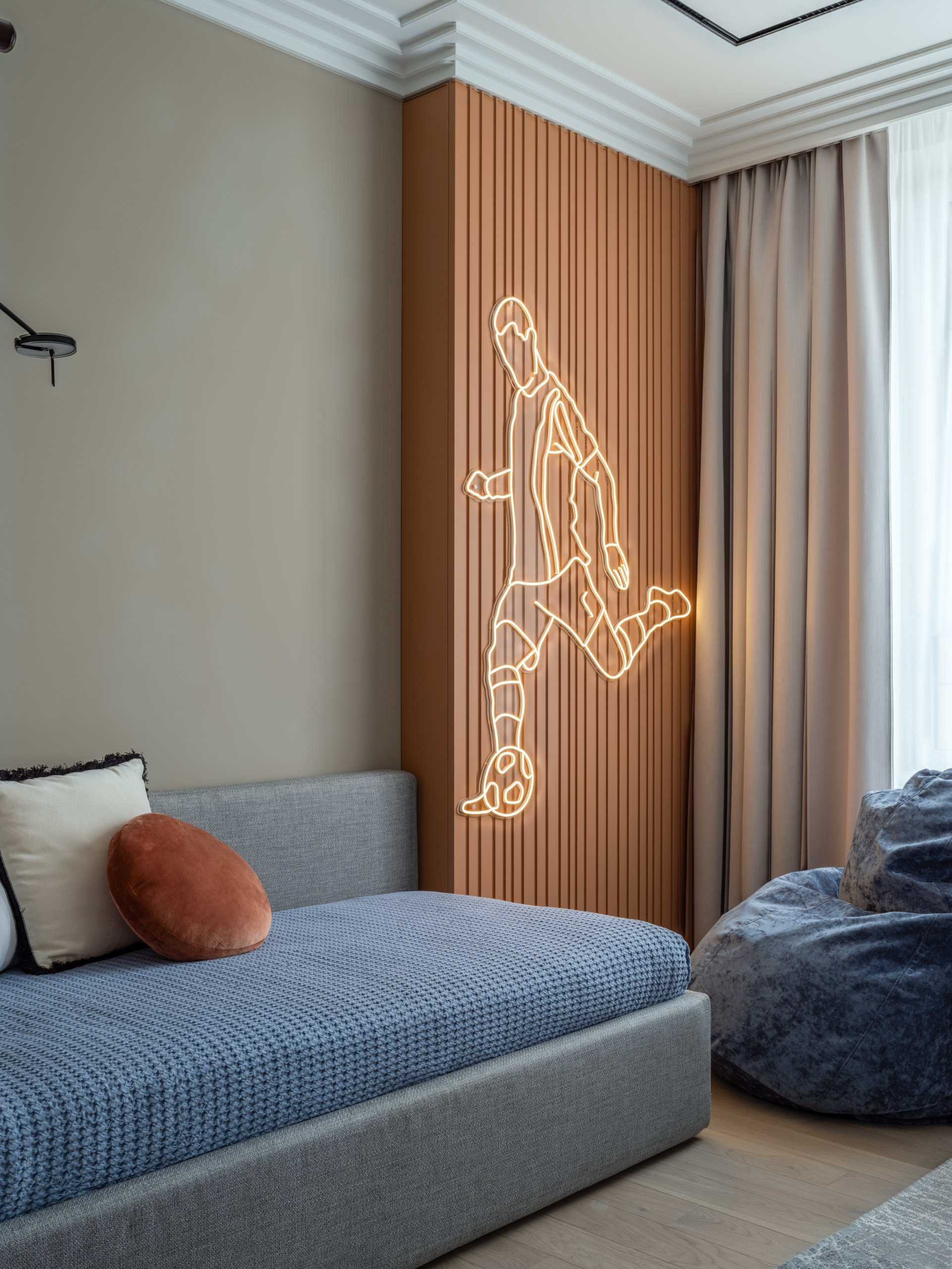 Квартира в КД «Ленина 8» реализованная дизайн-студией «IDF-Design» — Интерьерный фотограф Коваль Илья. Коваль Илья — Интерьерный и архитектурный фотограф