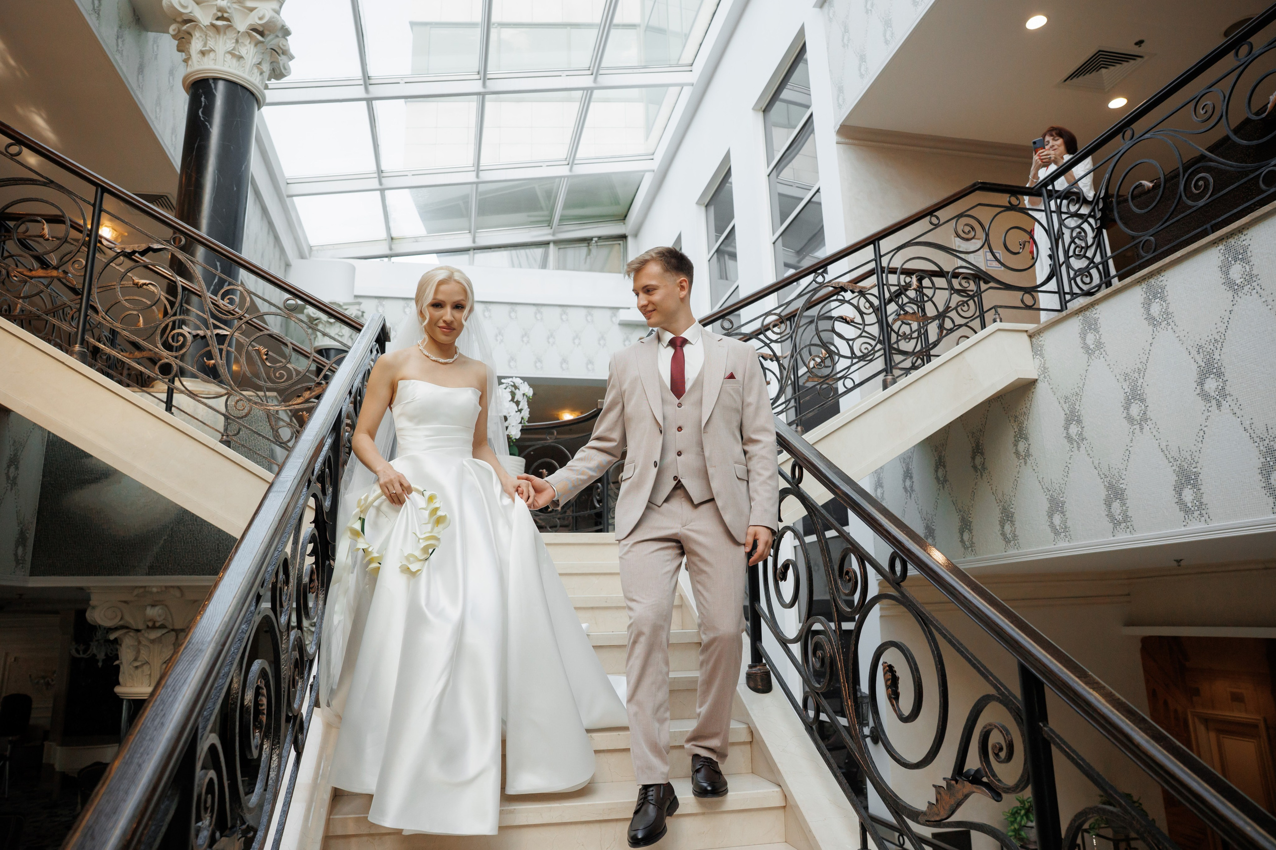 Отель «Милан», Шипиловский ЗАГС, прогулка в парке Царицыно. Свадебный и репортажный фотограф (Москва, Королев и другие)