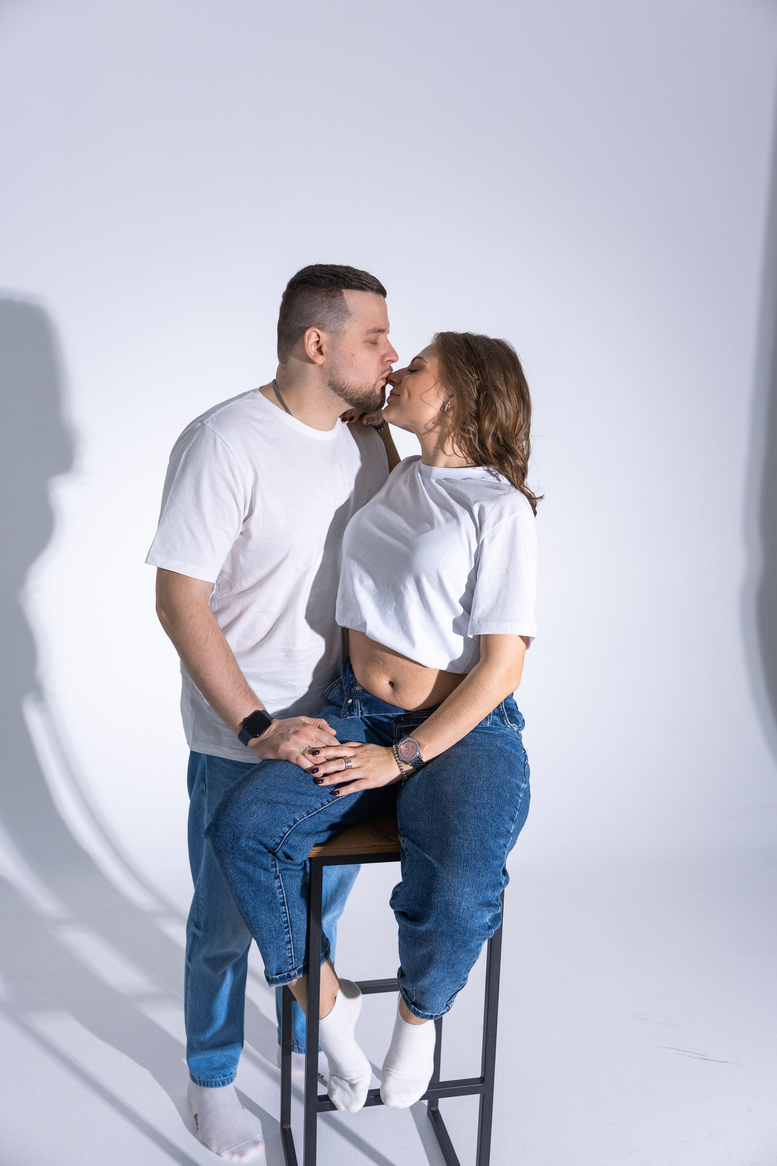 Анастасия, Денис и новая жизнь. Семейный и свадебный фотограф в Москве Елизавета Окульская