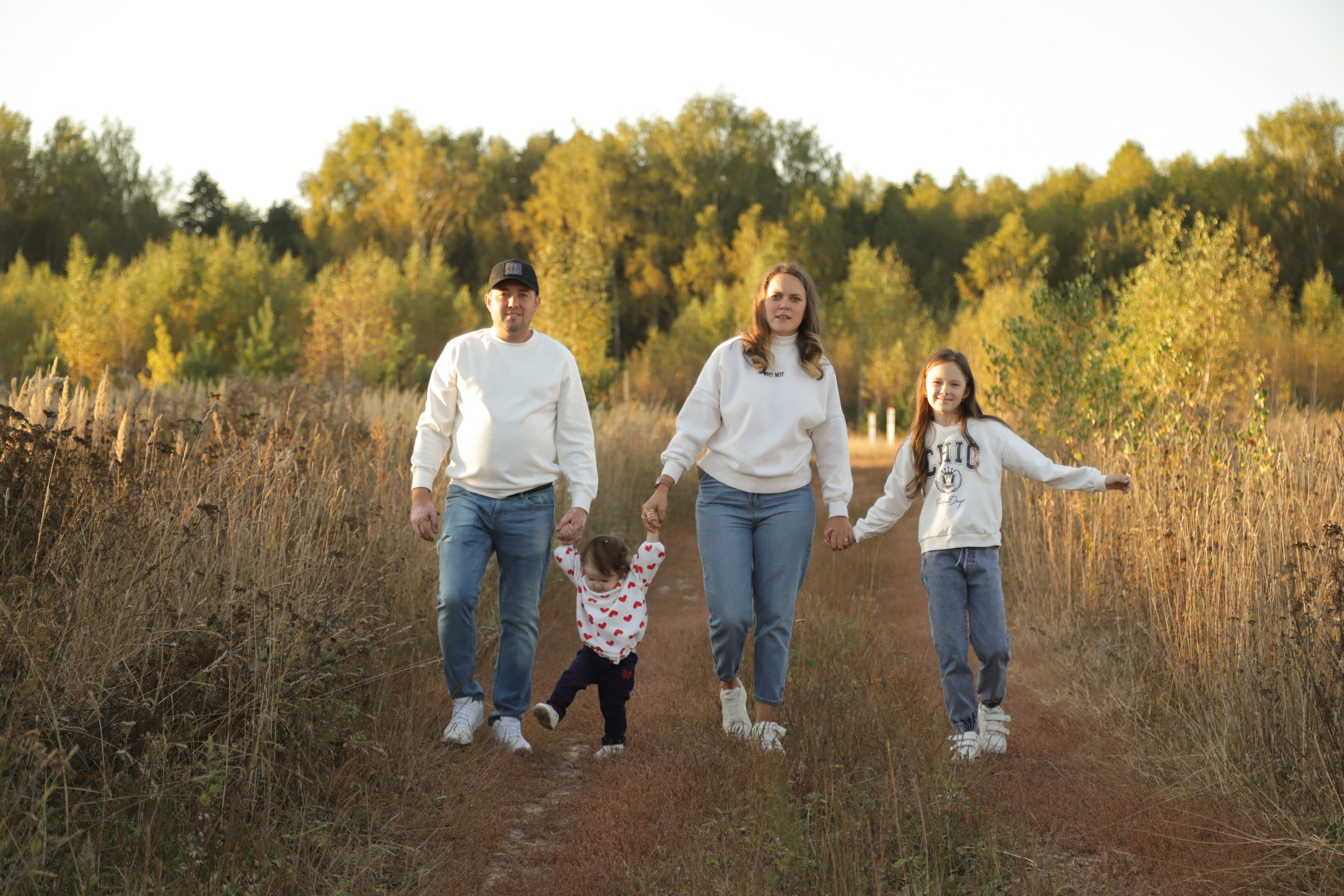 Семейная фотосессия на закате. Диана Николаева — фотограф город Балашиха