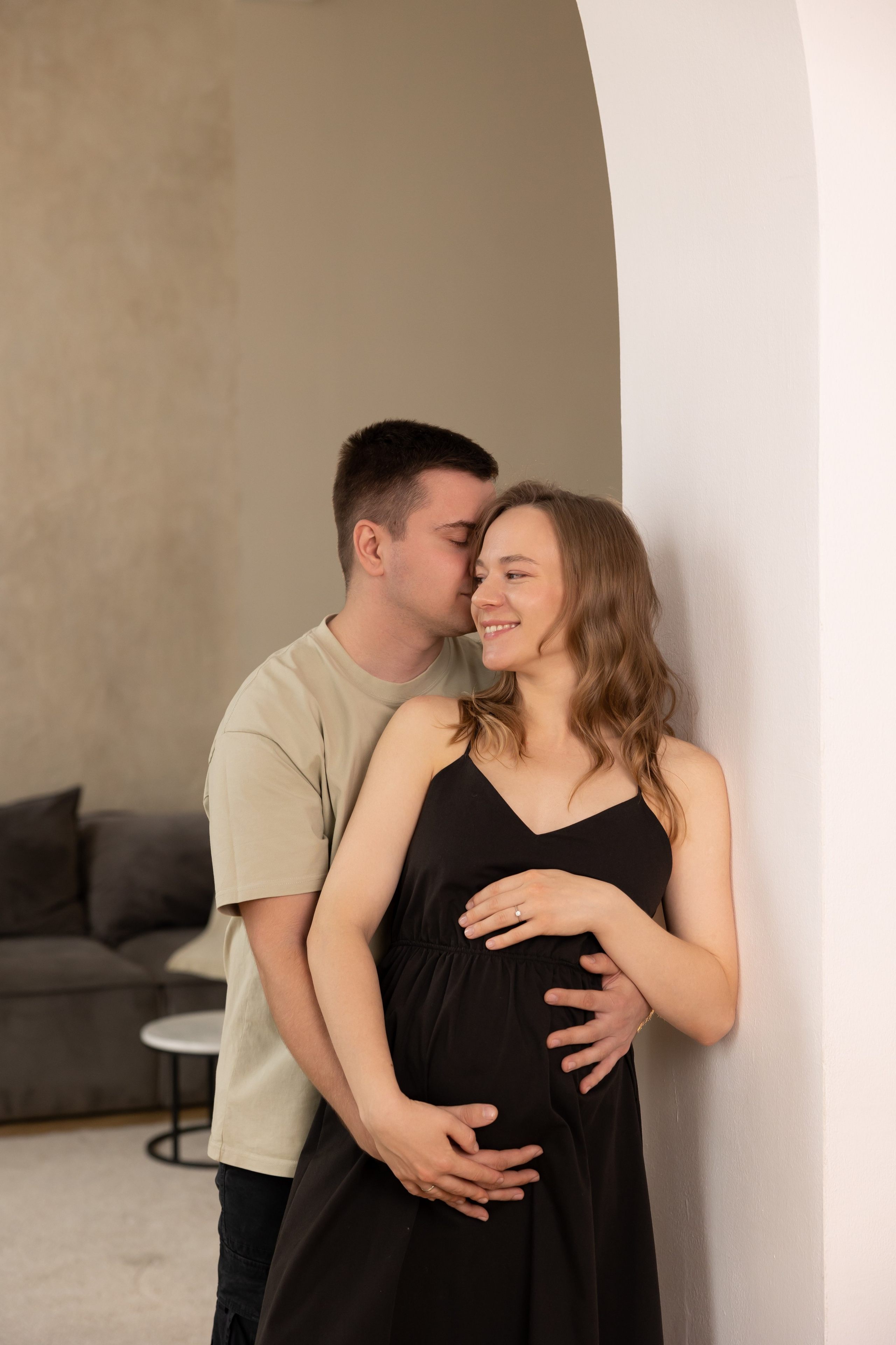 Дарья и Дмитрий семейная фотосессия. Семейный и женский фотограф, стильный репортаж в г. Новосибирск