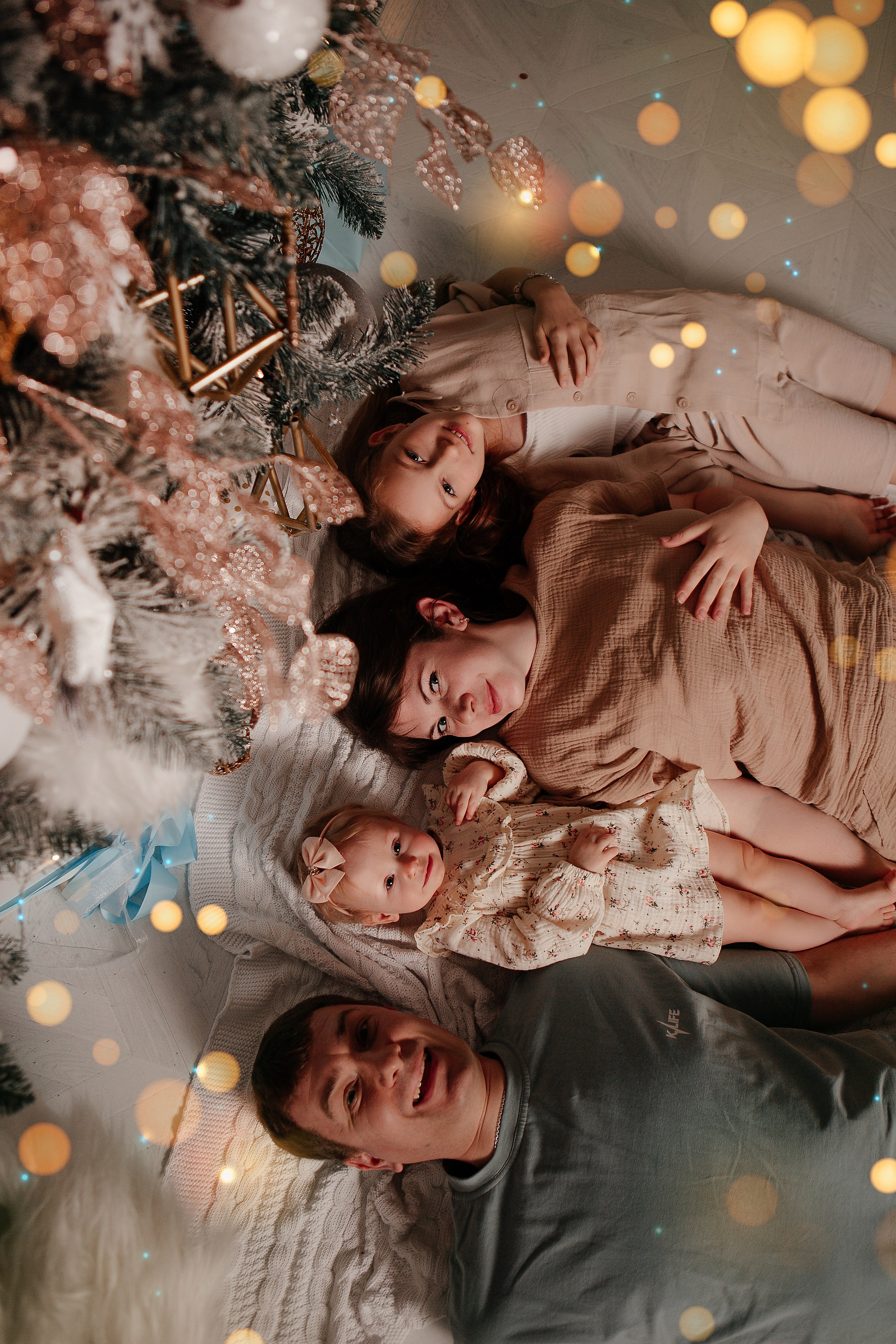 Ольга с семьей. Семейный и детский фотограф в Москве Александра Мак