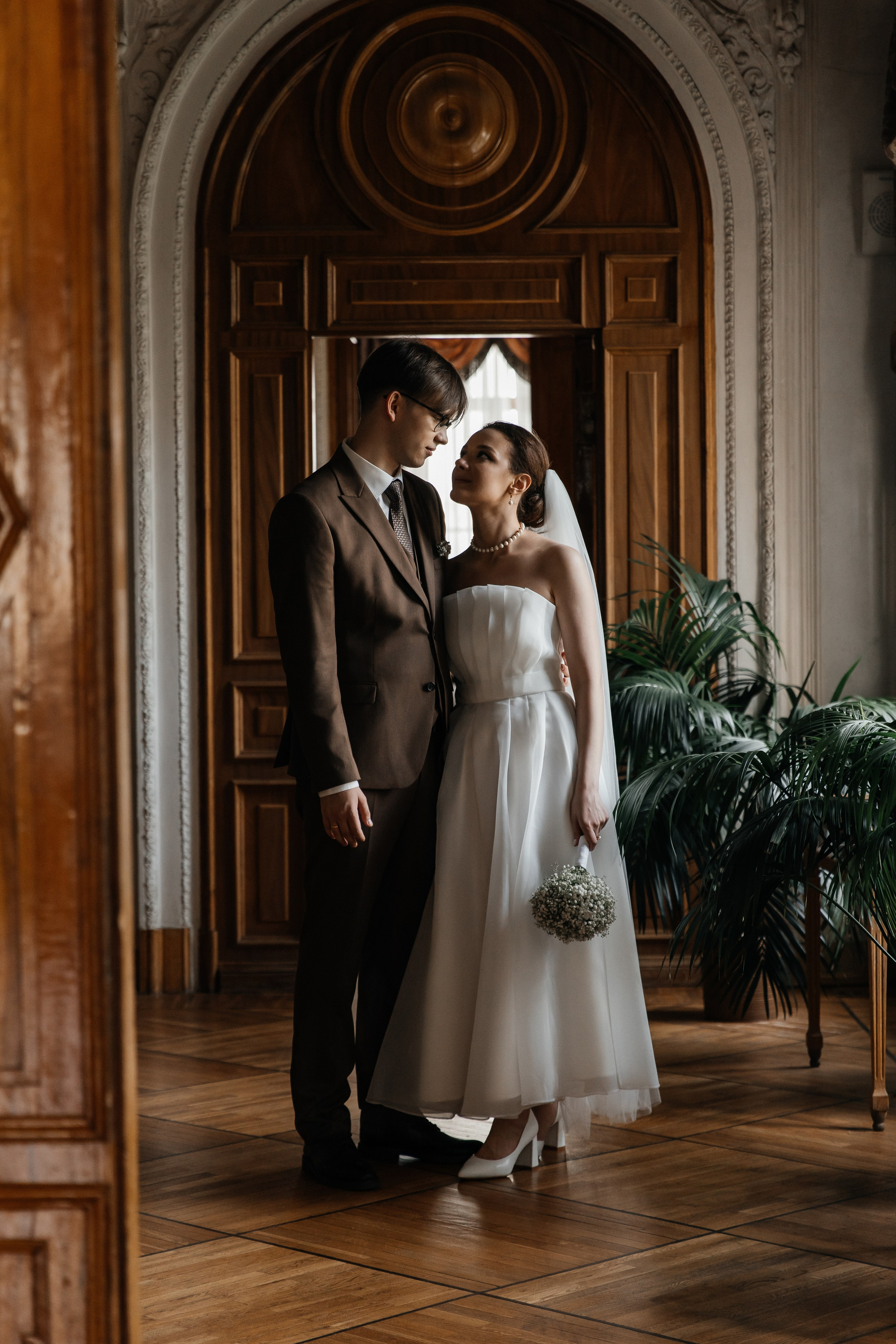 Вероника и Юрий|Савеловский|Библиотека им. Пушкина. Фотограф Москва Шептаев Артём