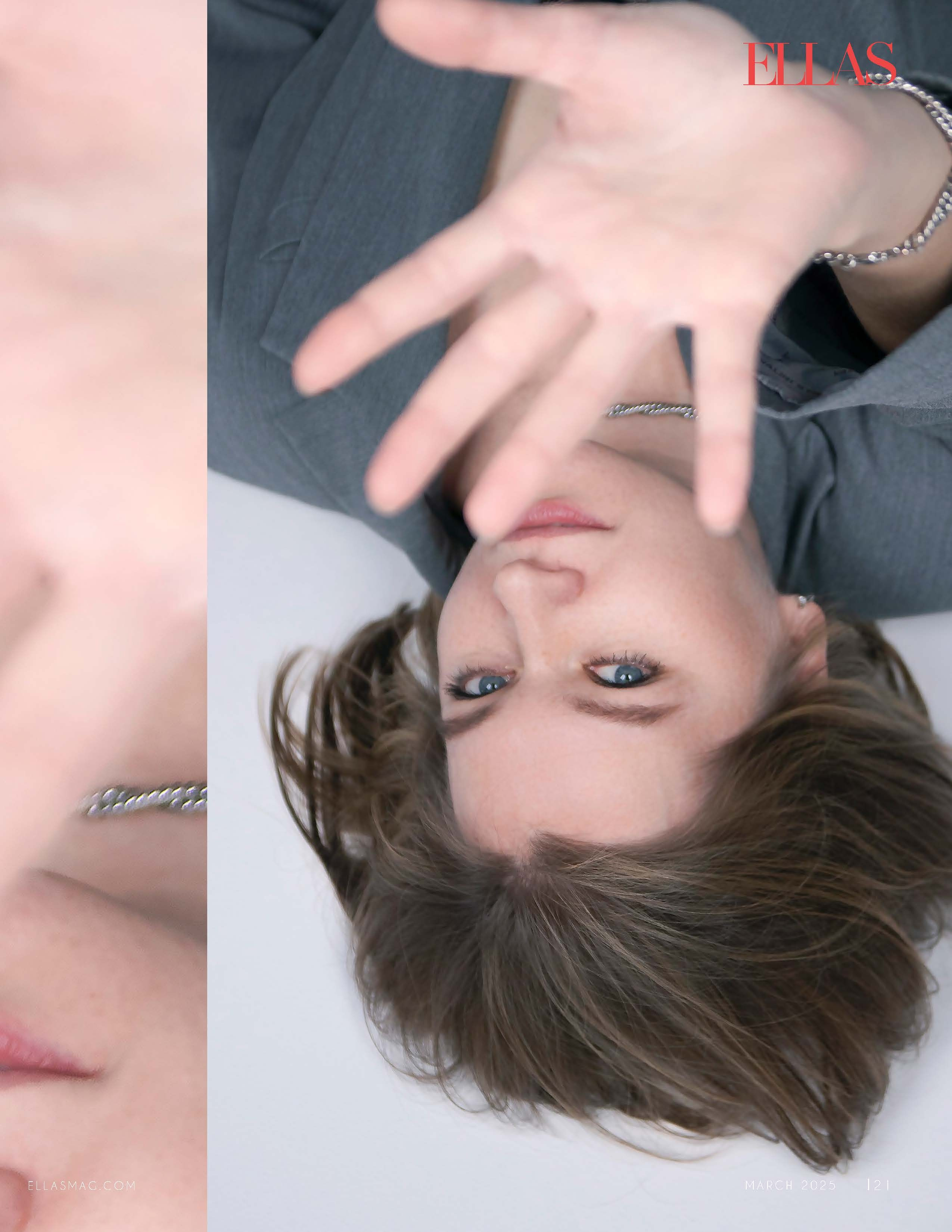 Женщина прекрасна в любом возрасте. Публикация в журнале ELLAS. Портретный фотограф в Санкт-Петербурге Савельева Ольга