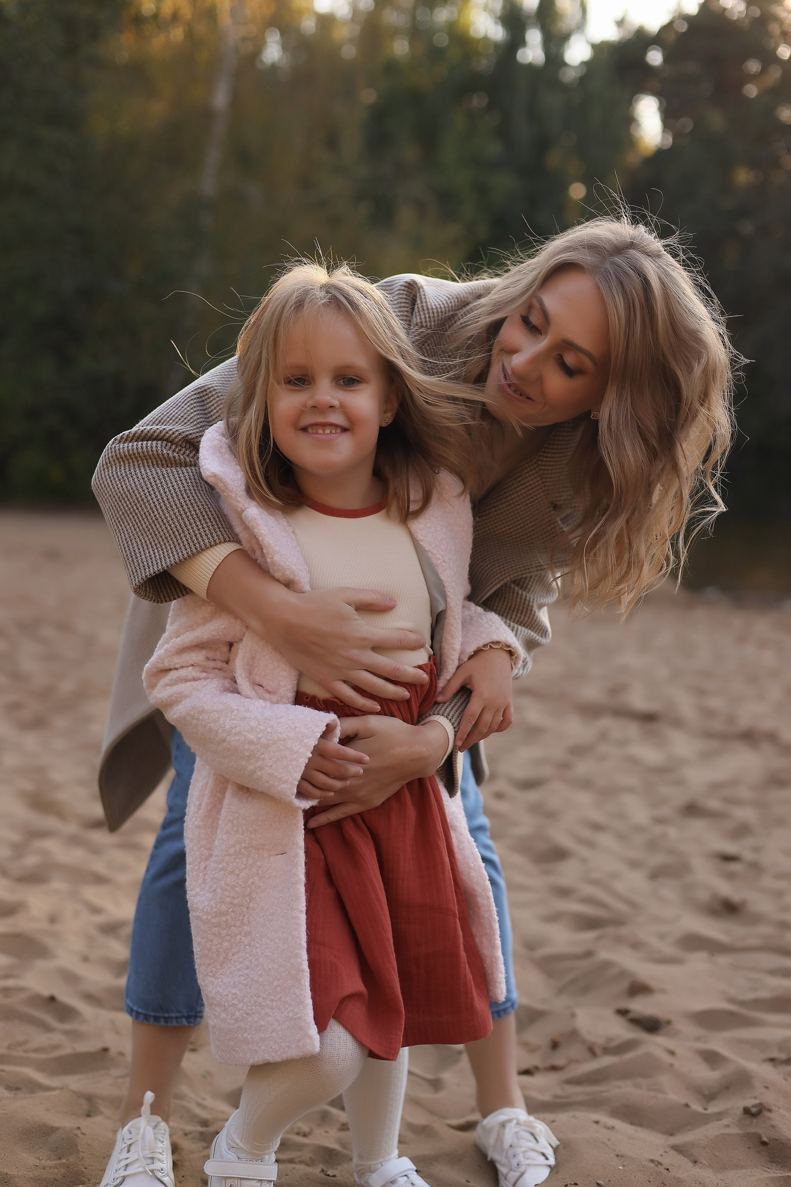 Надя, Женя и Ариана. Серебряный бор. Фотограф Москва Лара Чайка