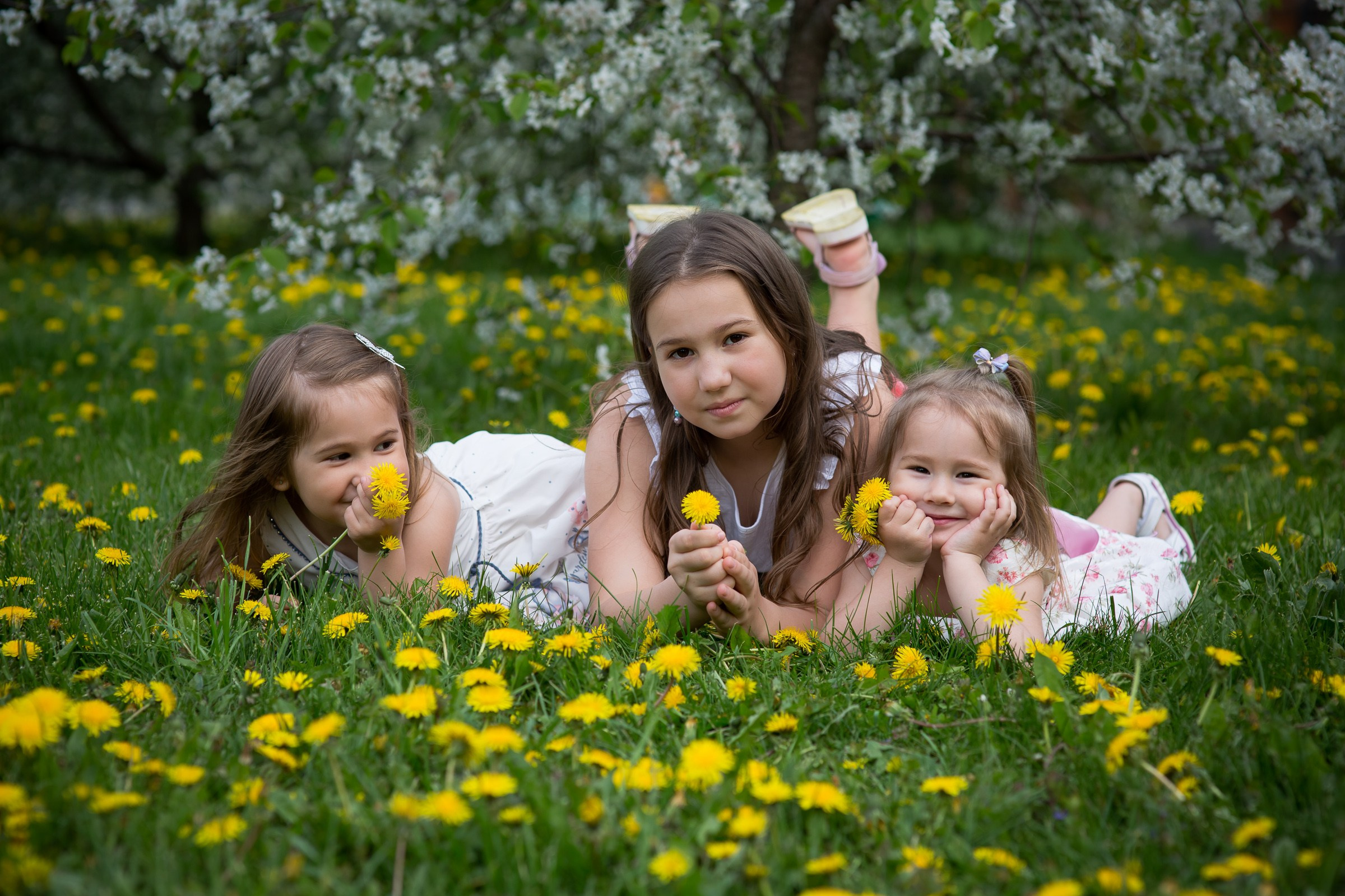 Цветущие сады. Свадебная фотосъёмка в Москве, Туле