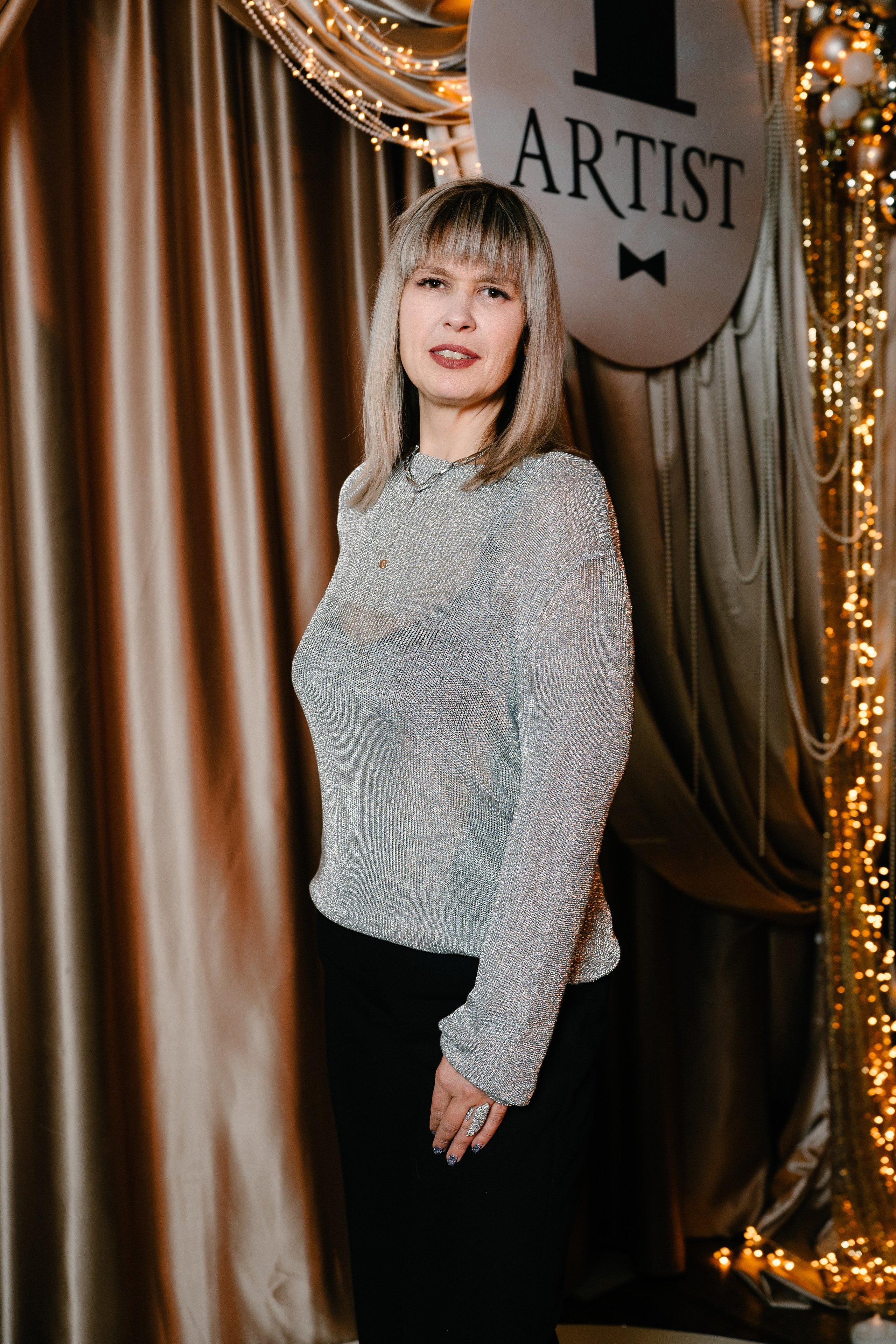 Новогодний вечер в Артисте. Свадебный и семейный фотограф в Воронеже Анастасия Бойко