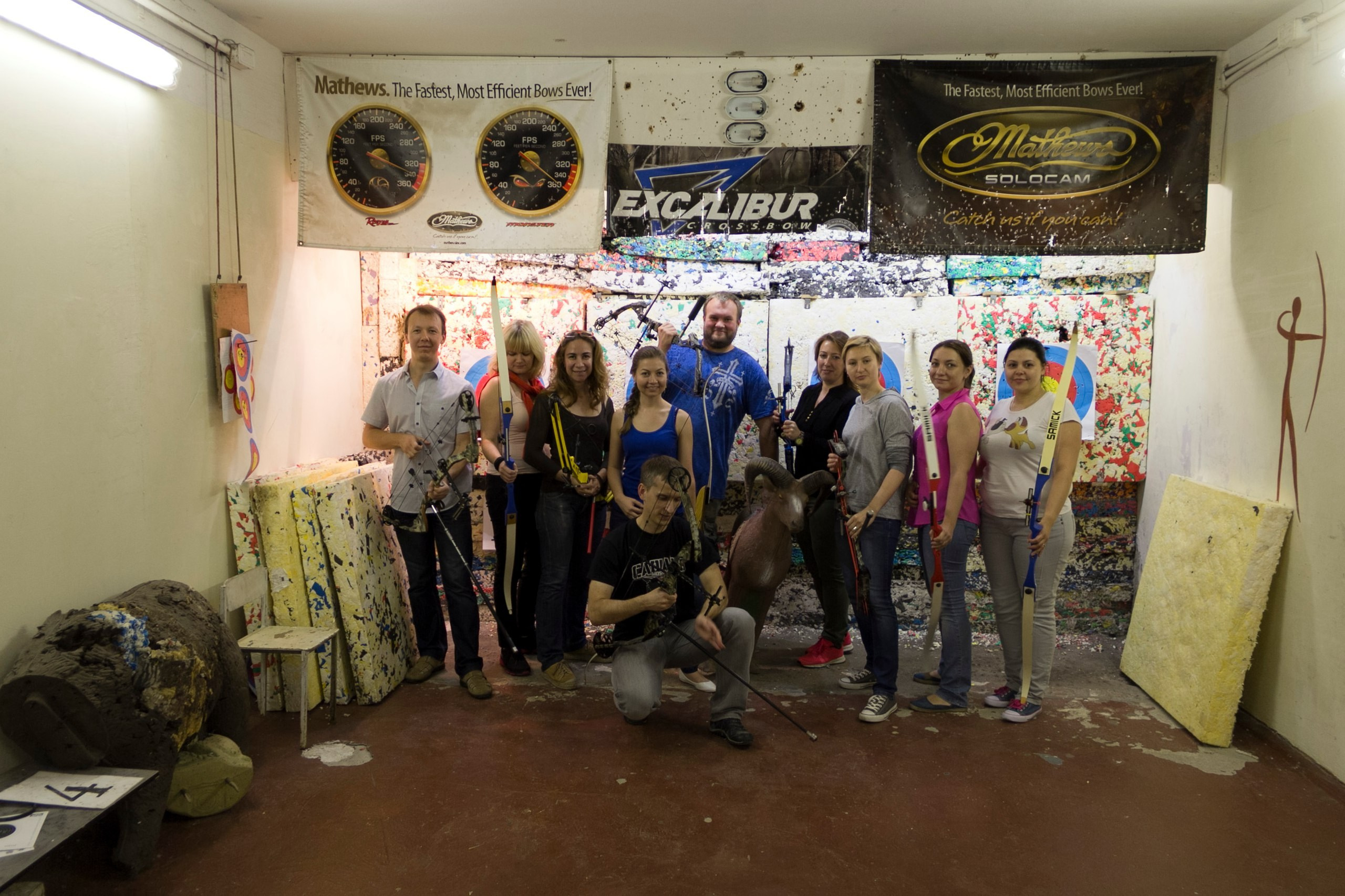 Мастер-класс по стрельбе из луков и арбалетов | 04.09.2016. Галерея Фантим